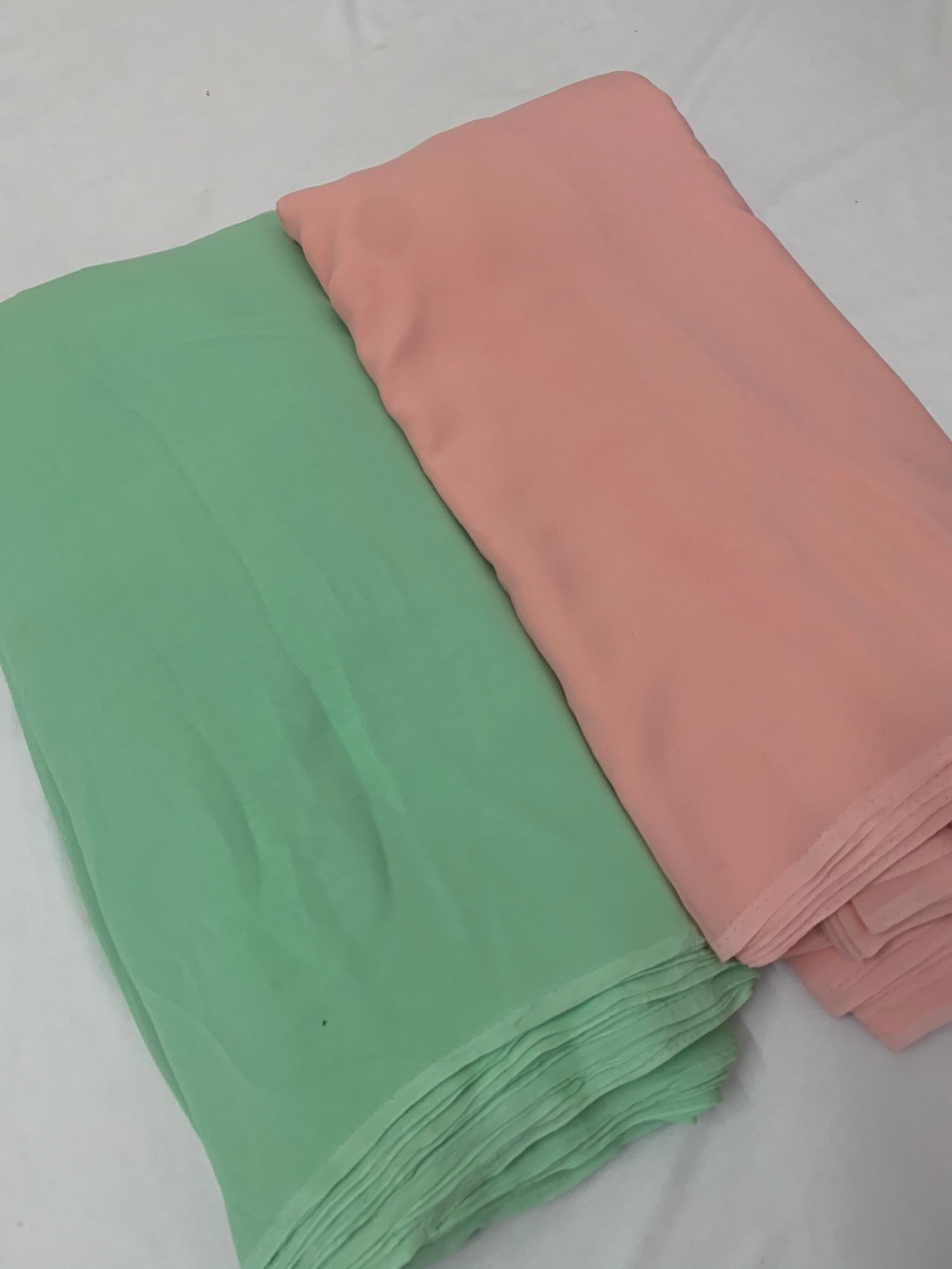 Georgette fabric 2.5 metres