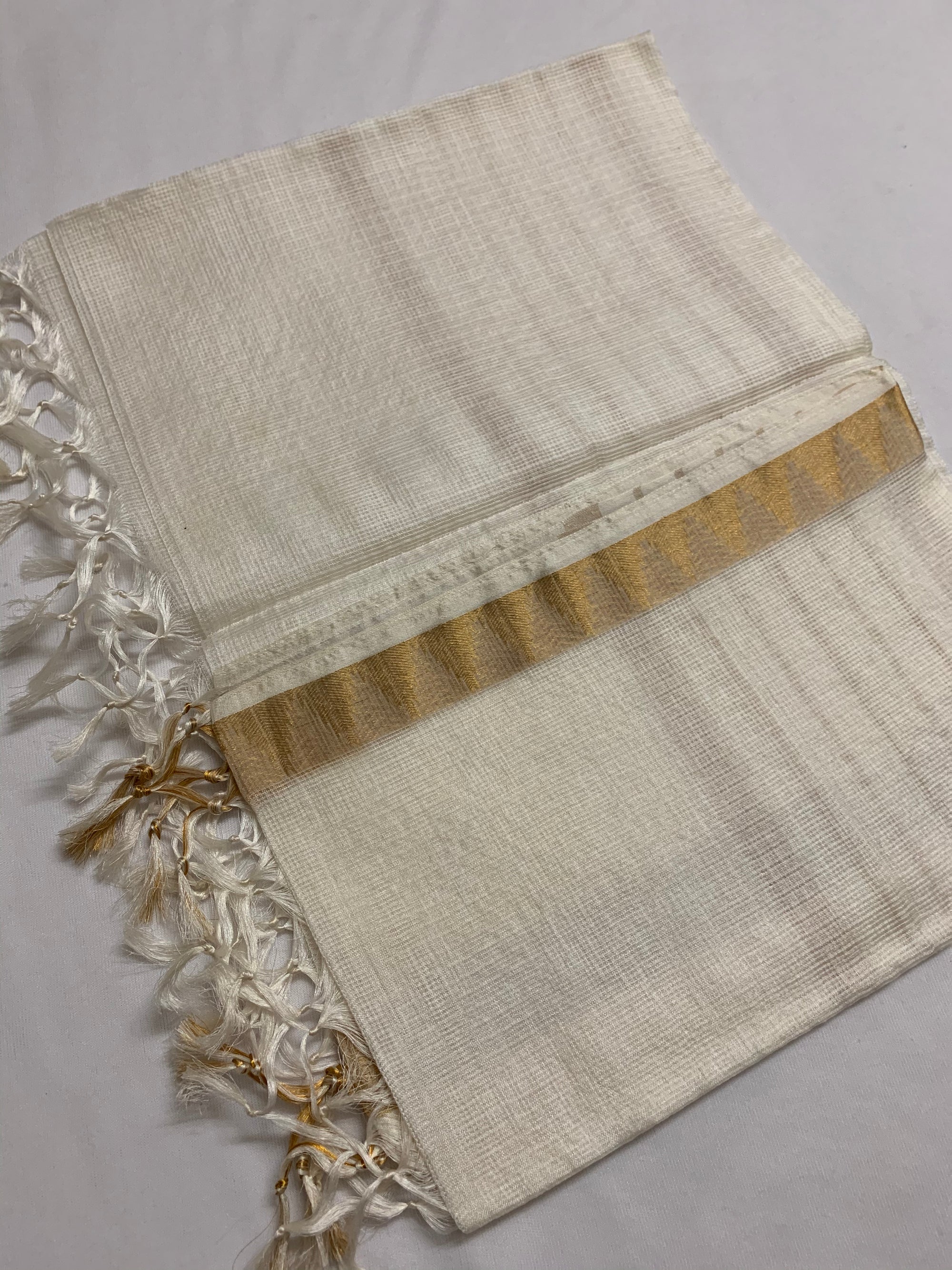 Dyeable Pure silk Kota Dupatta customise