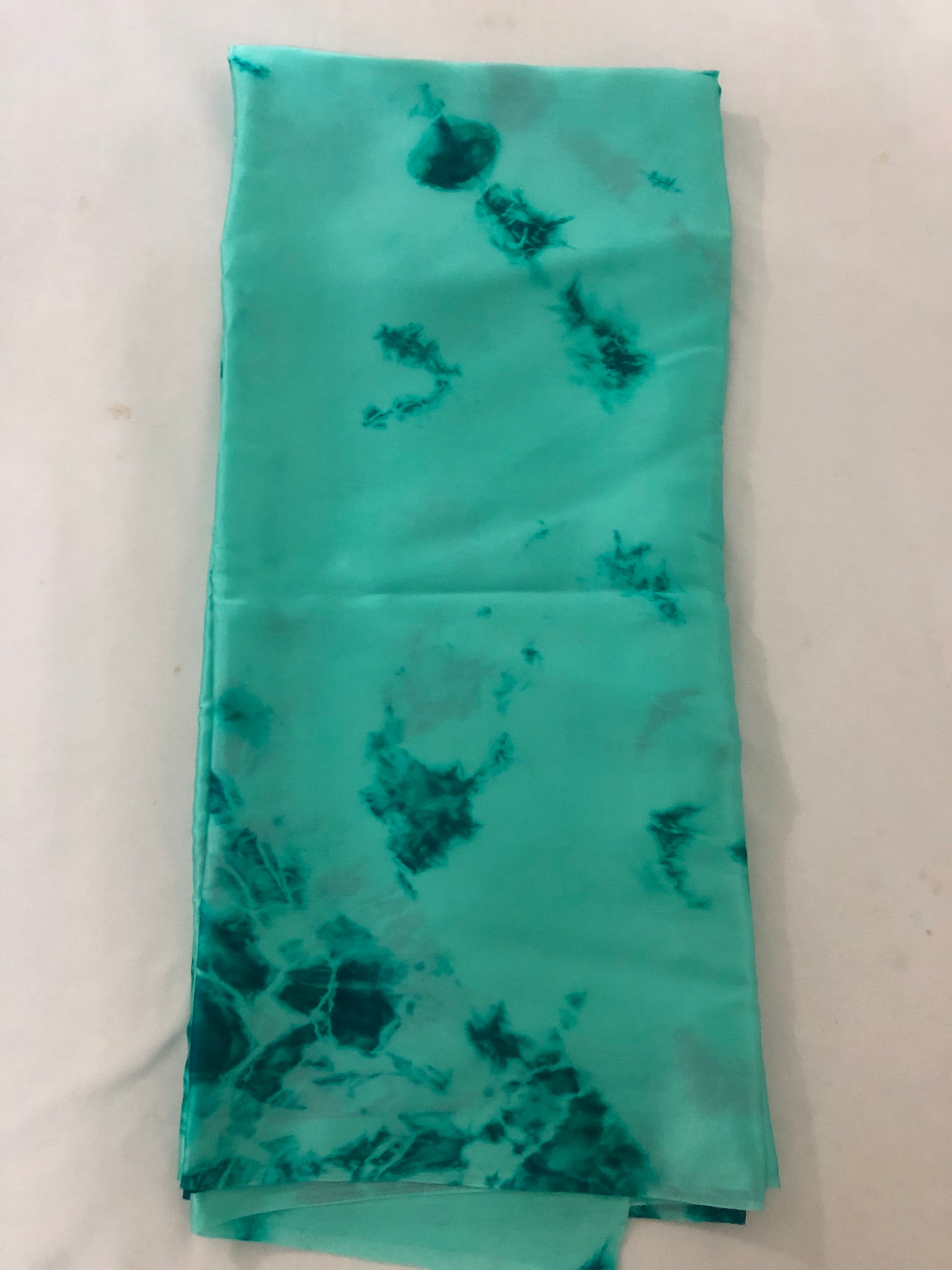 Shibori pure silk satin saree