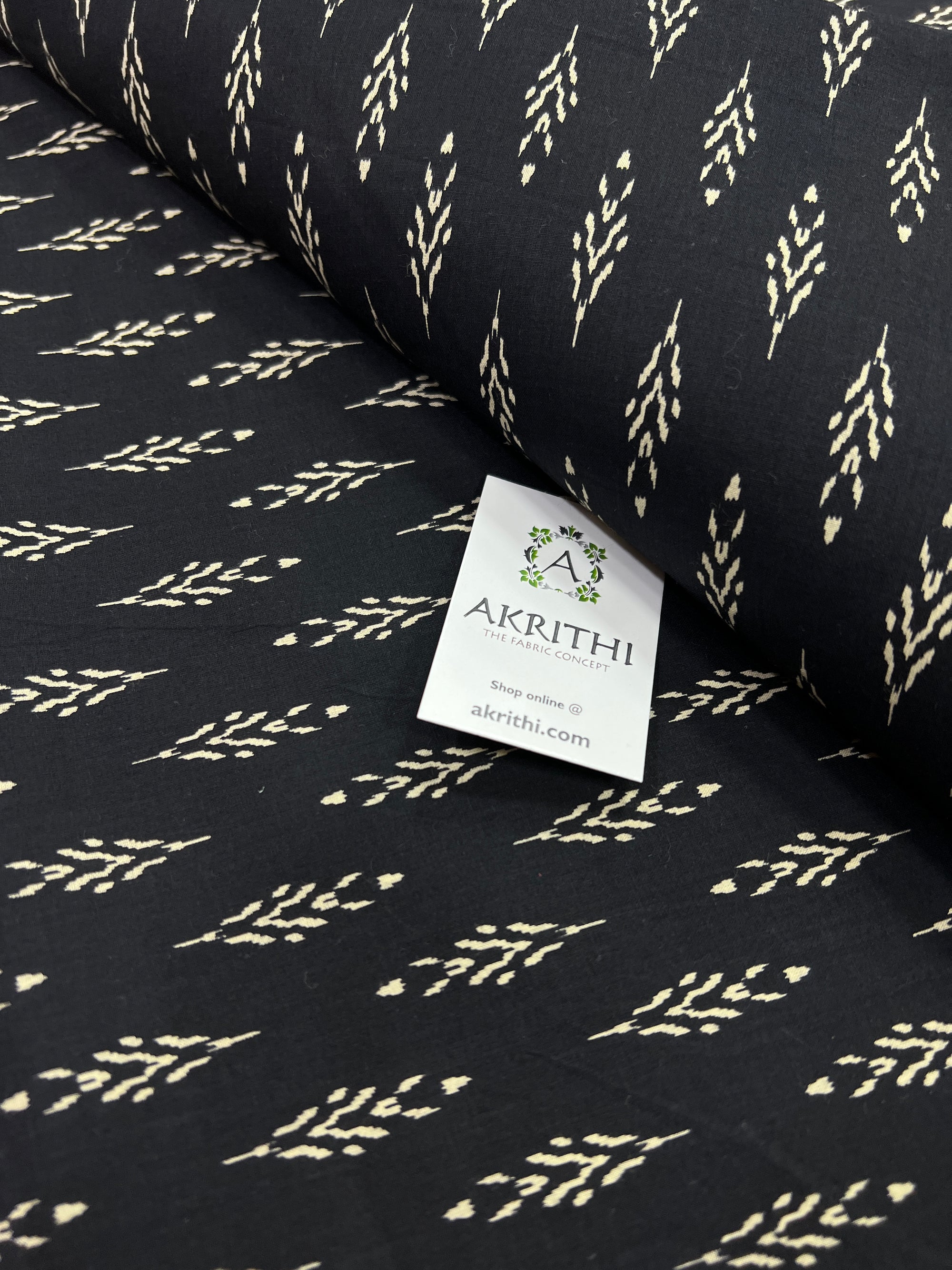 Printed pure cotton