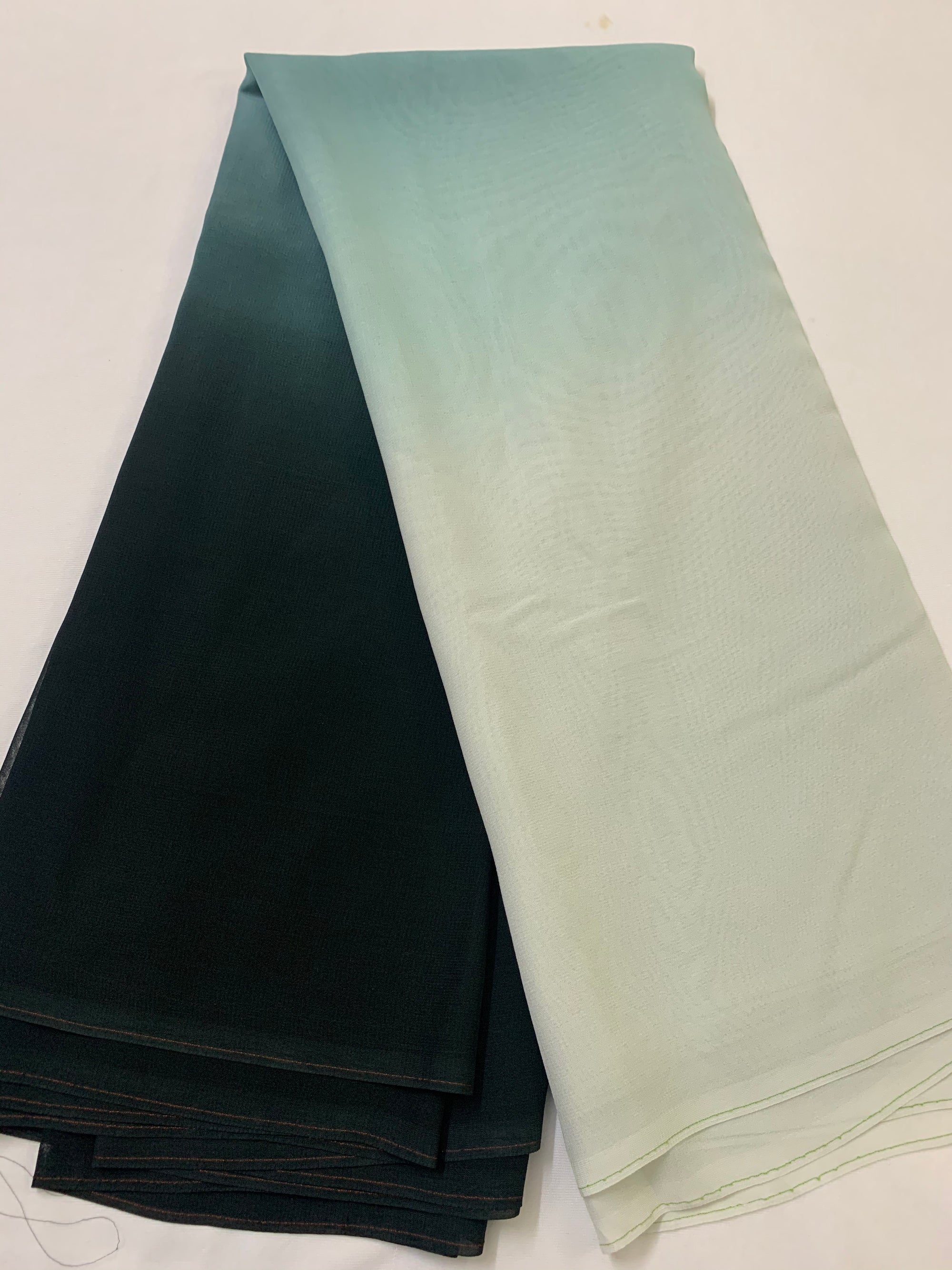 Shaded georgette fabric