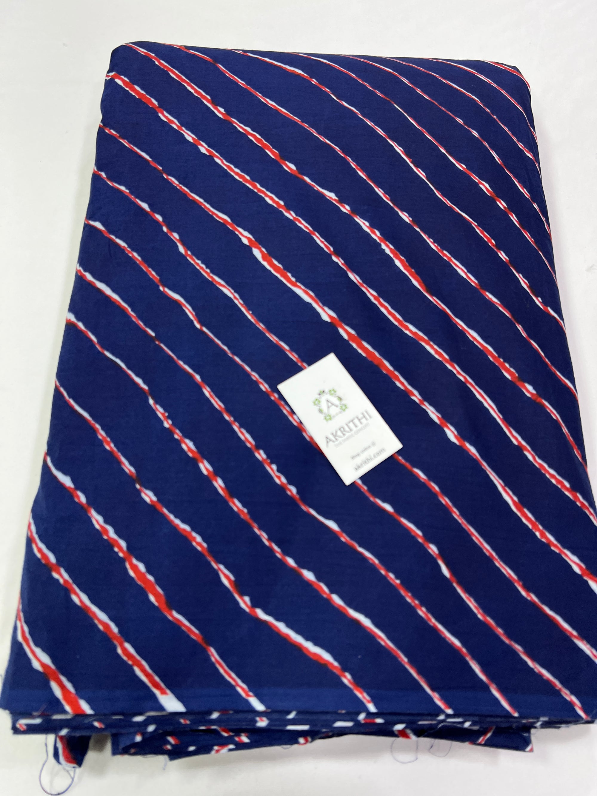 Printed pure cotton fabric