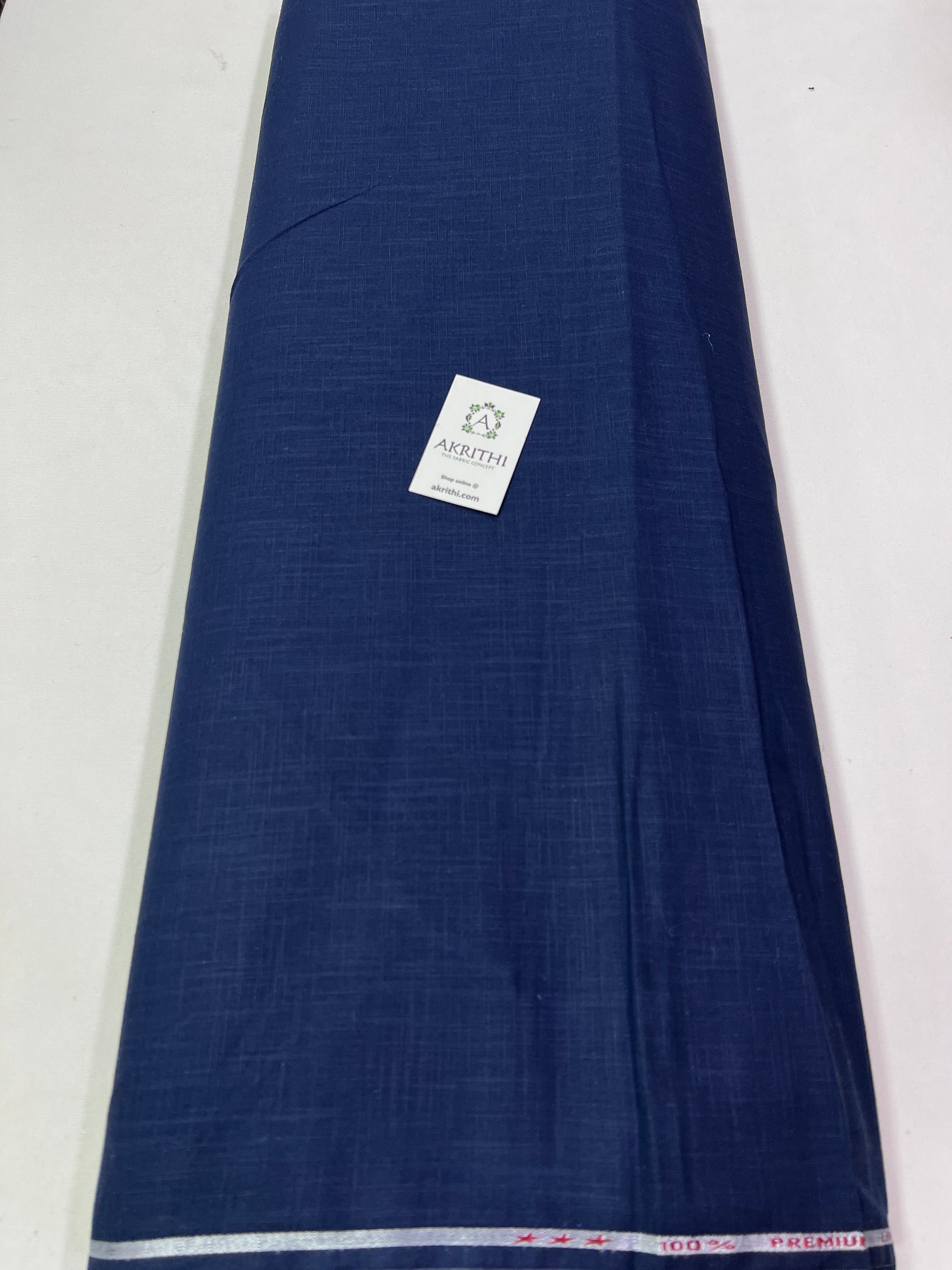Plain cotton linen fabric
