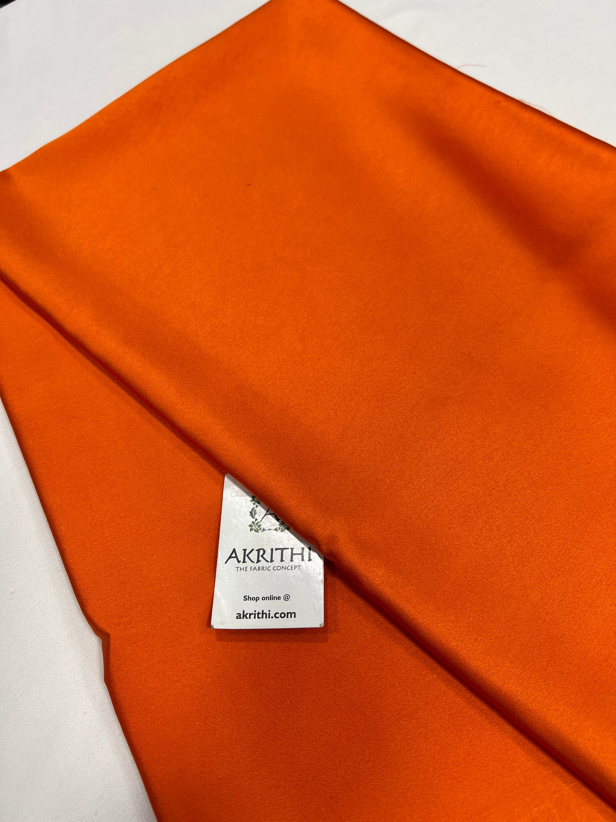 Pure silk satin fabric