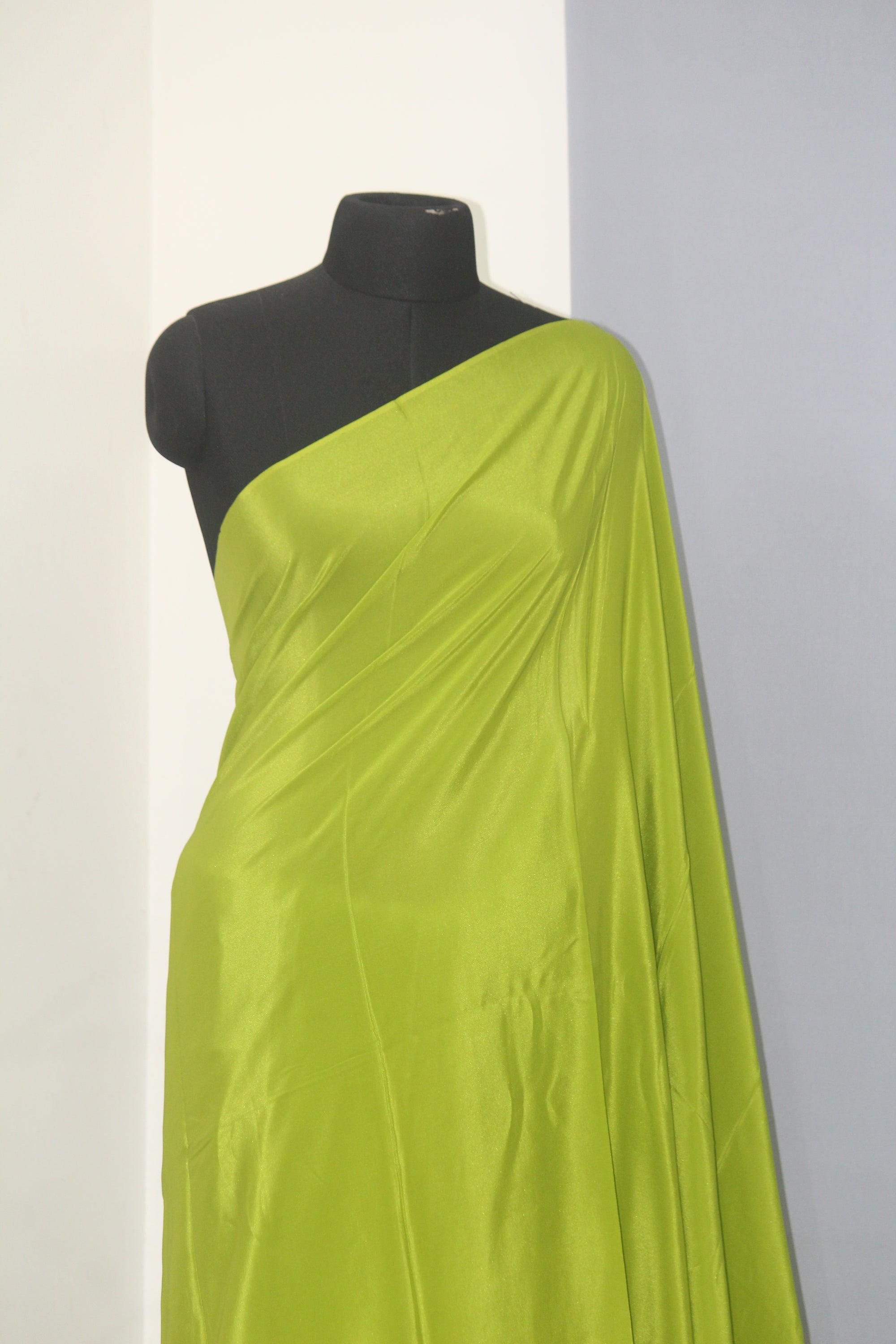 Pure silk crepe saree