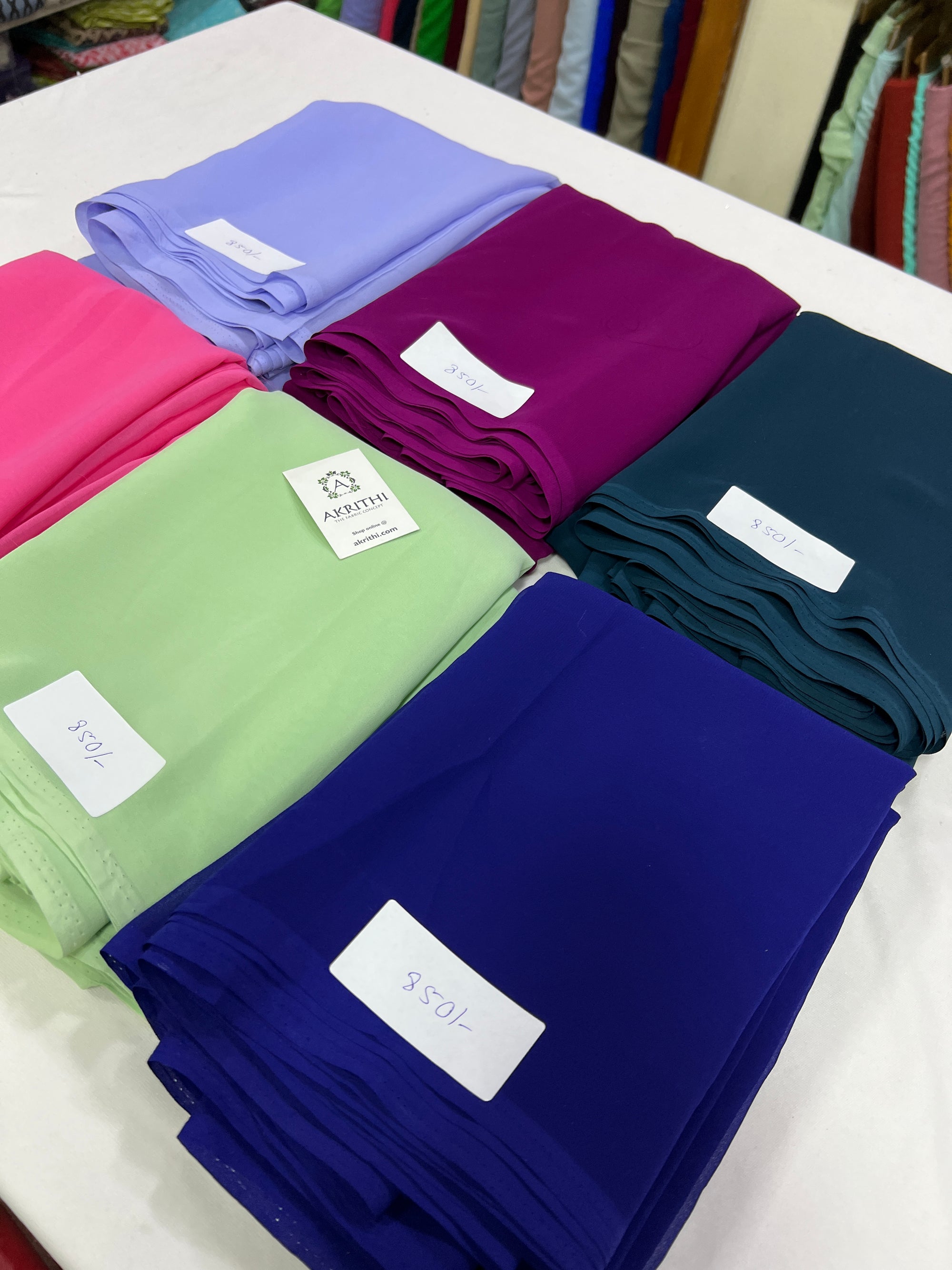 Georgette saree