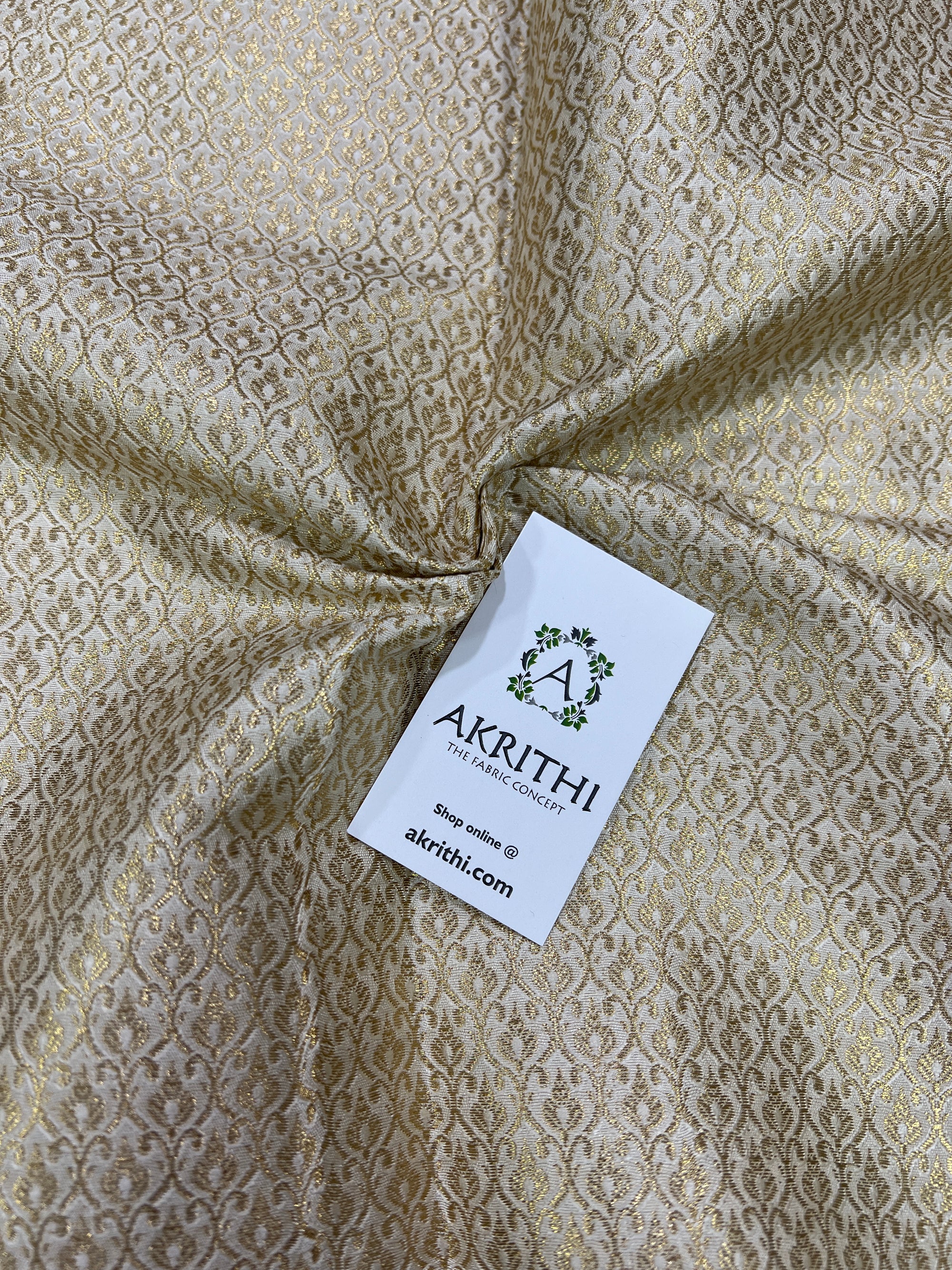 Banarasi fabric 40 cms cut