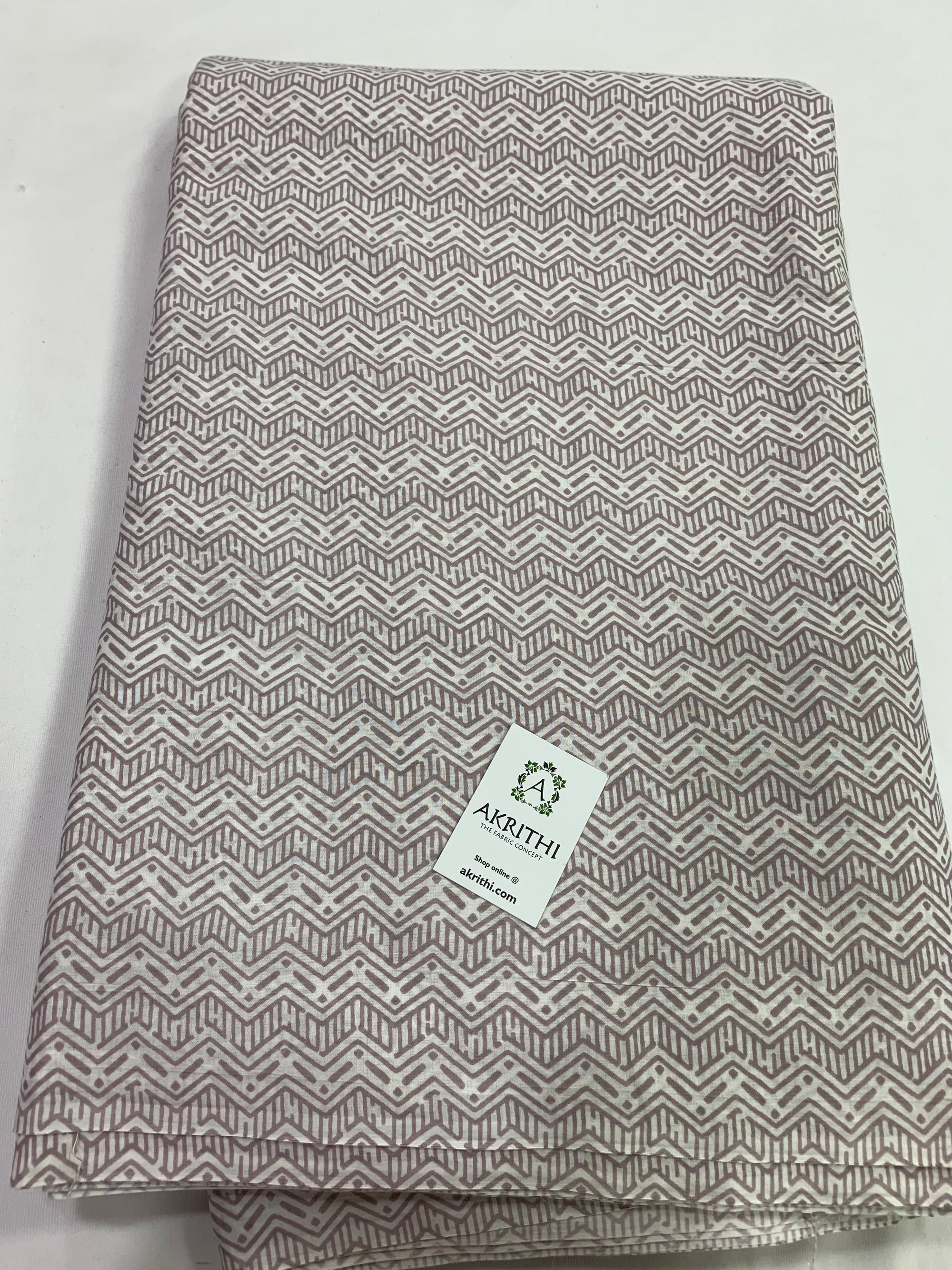 Printed pure cotton fabric