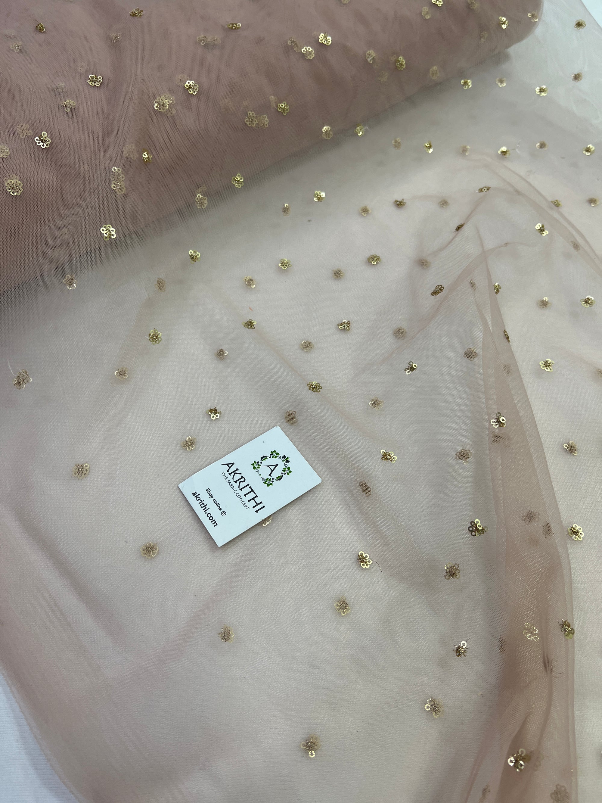 Butti net fabric