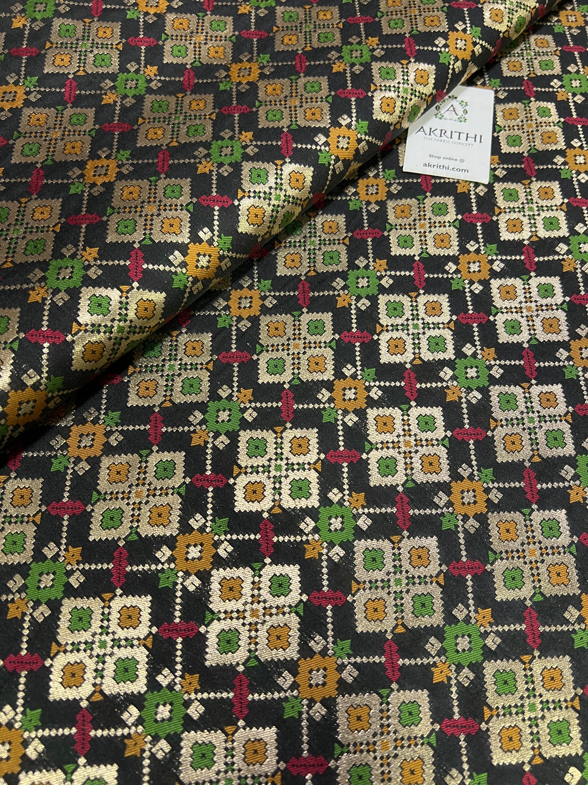 Banarasi brocade fabric