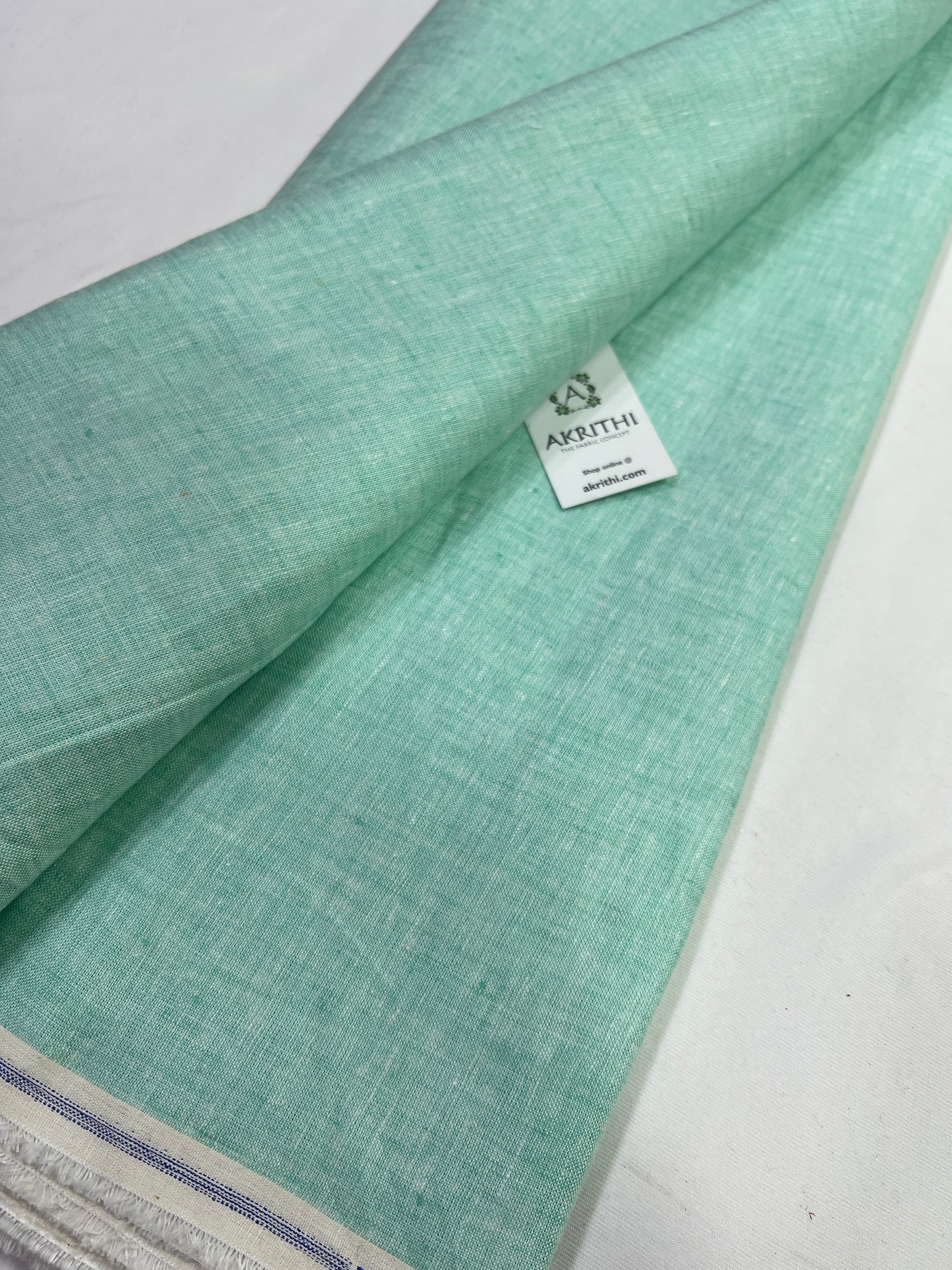 Pure linen fabric