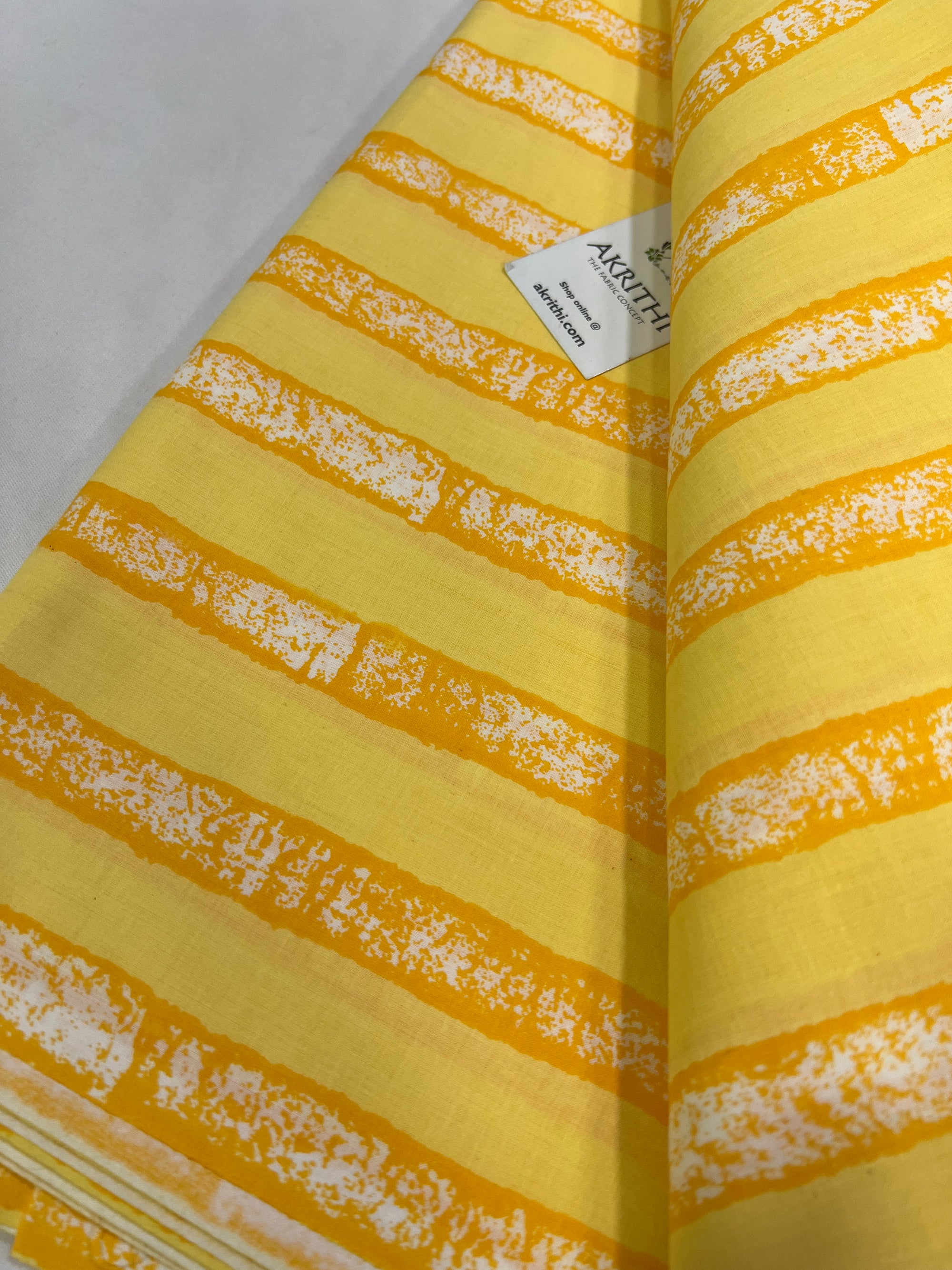 Printed pure cotton fabric