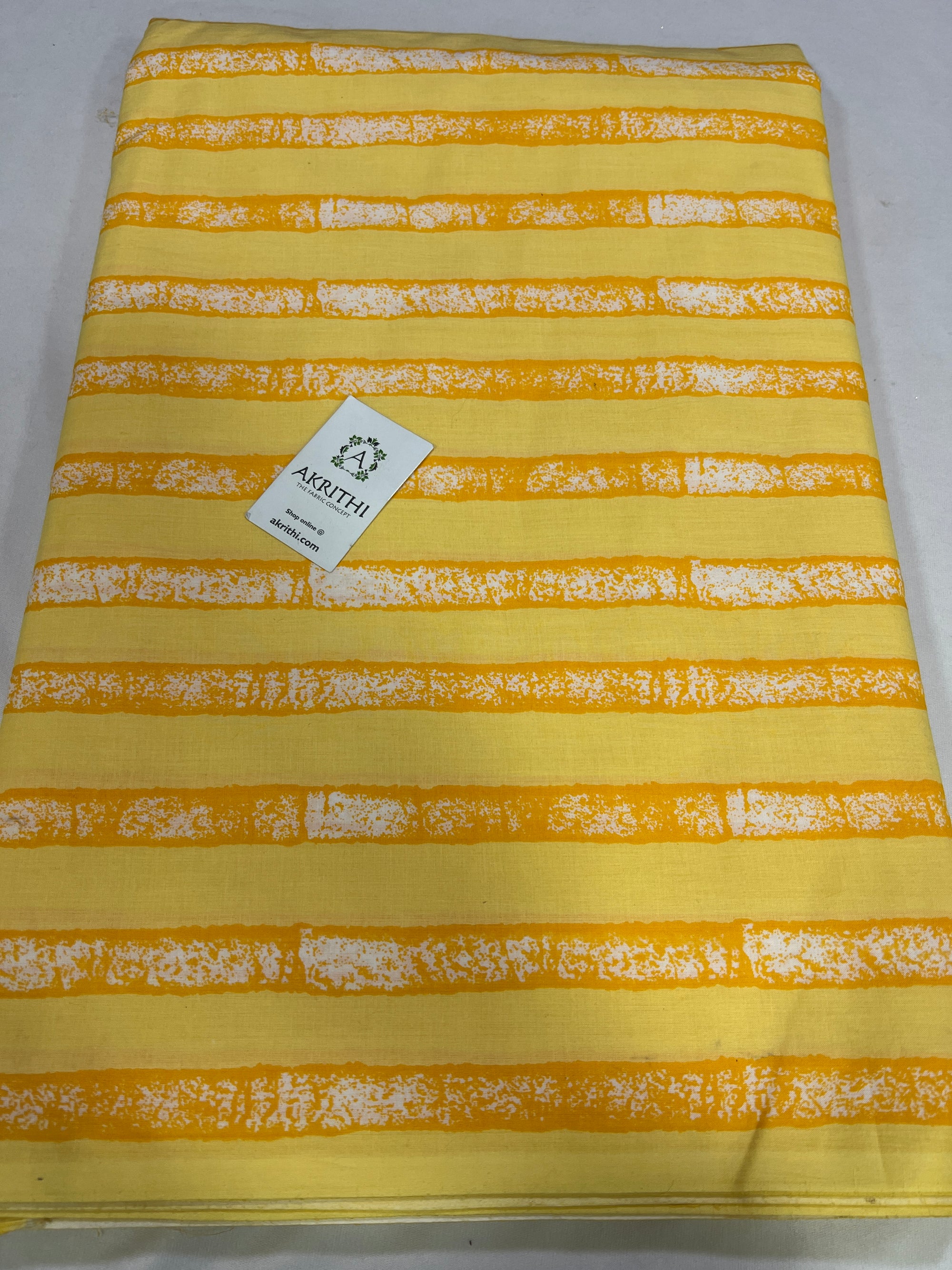 Printed pure cotton fabric