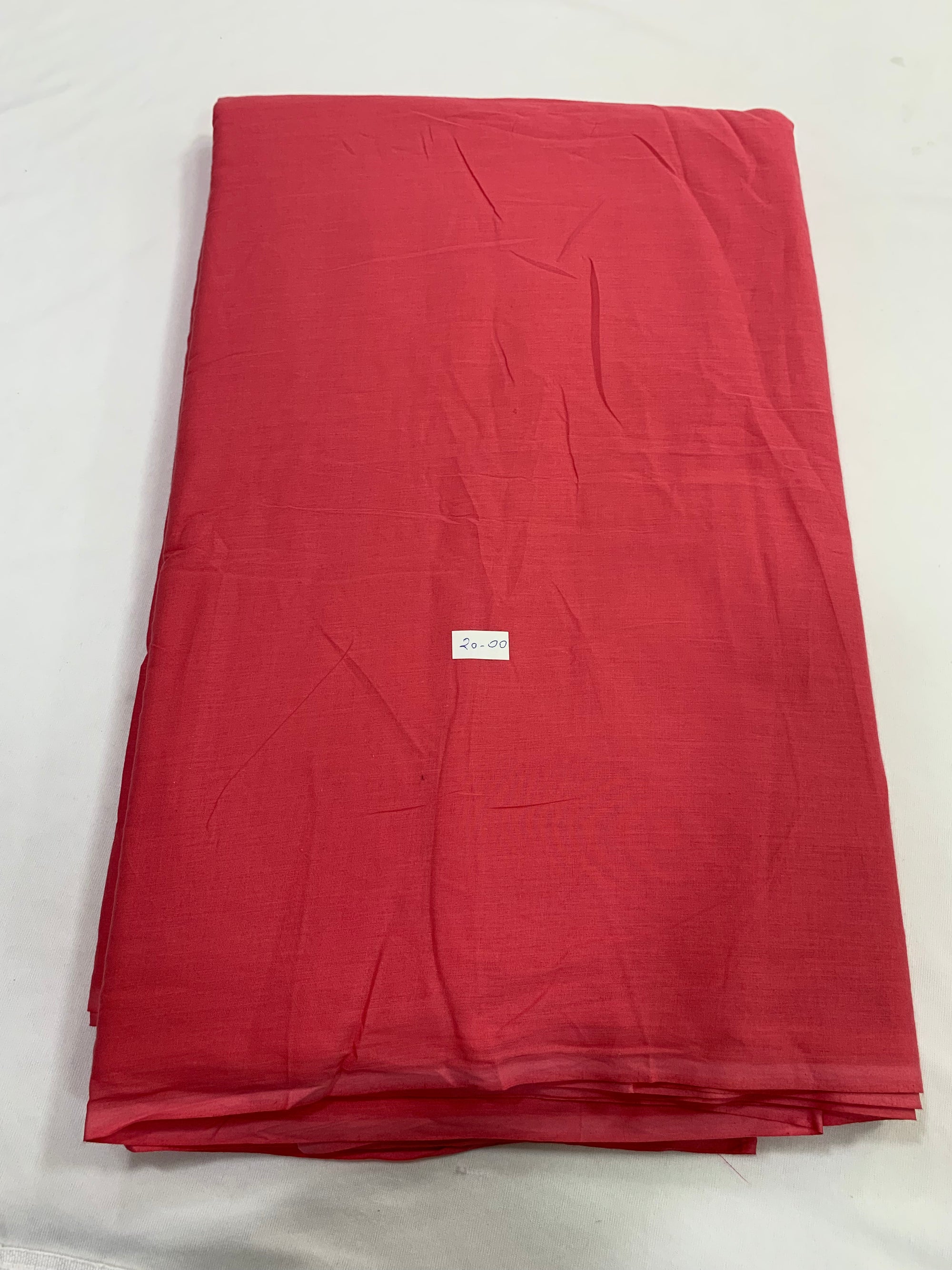 Plain pure mul cotton fabric