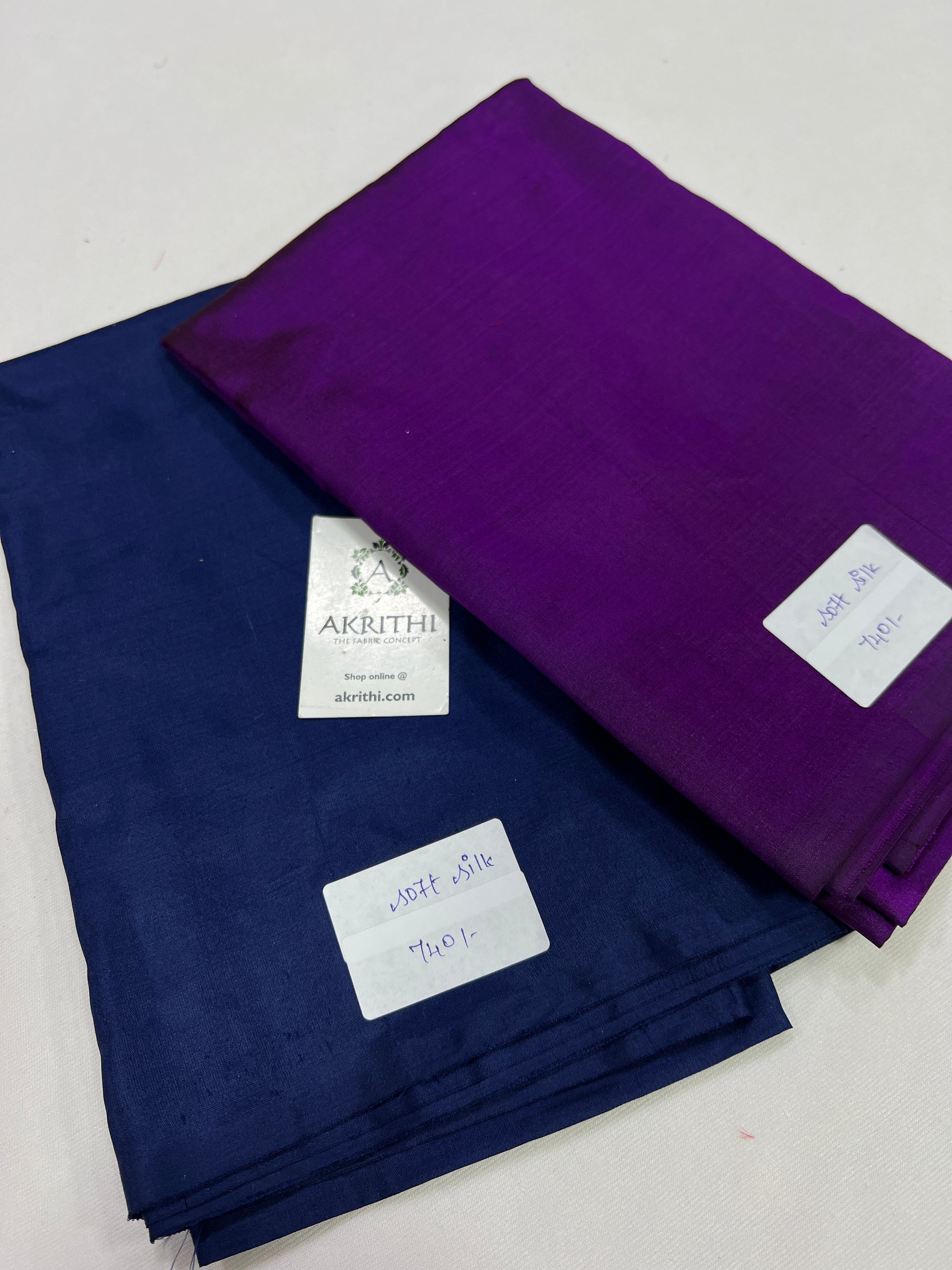 Pure silk kurta (pack of two)