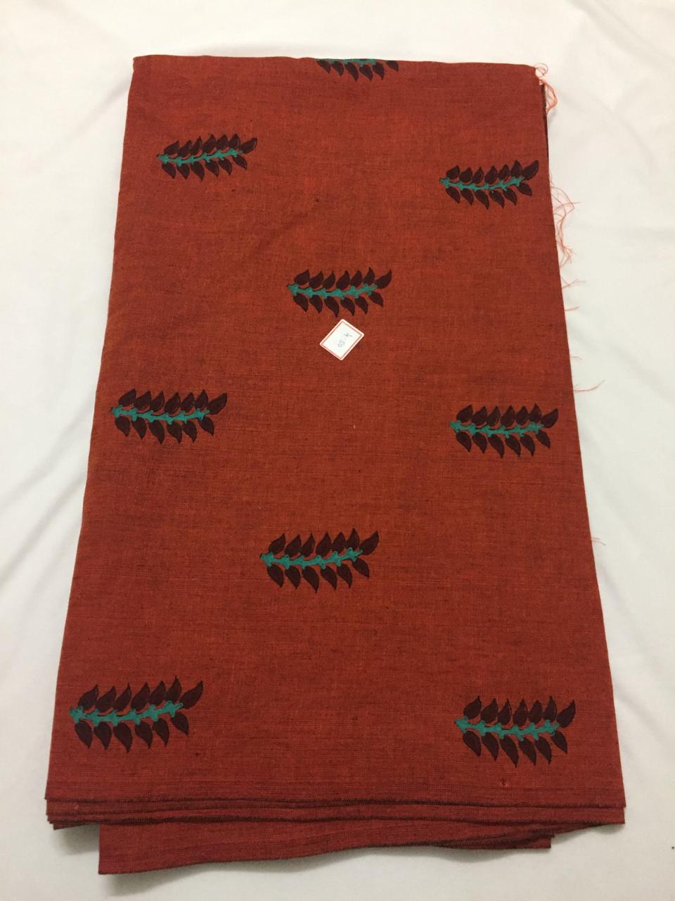 Block Printed cotton fabric