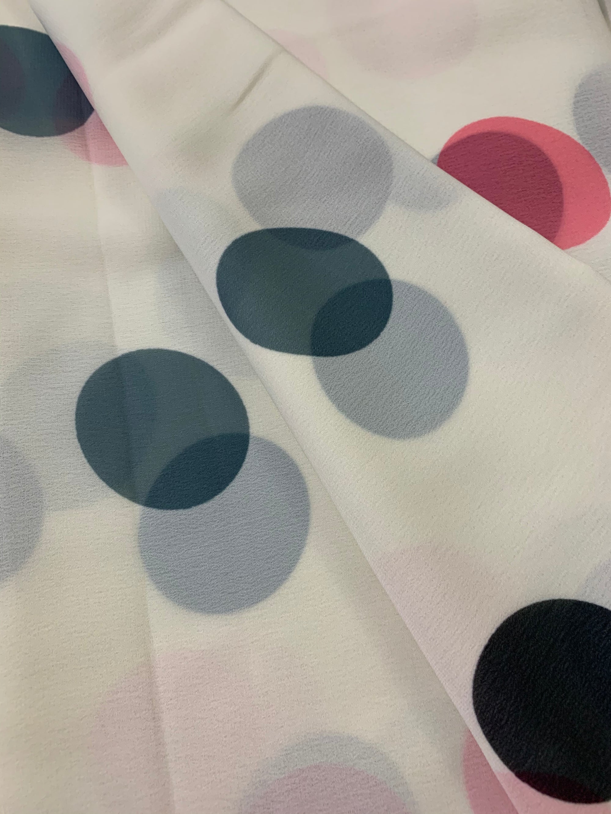 Digital floral Printed georgette fabric