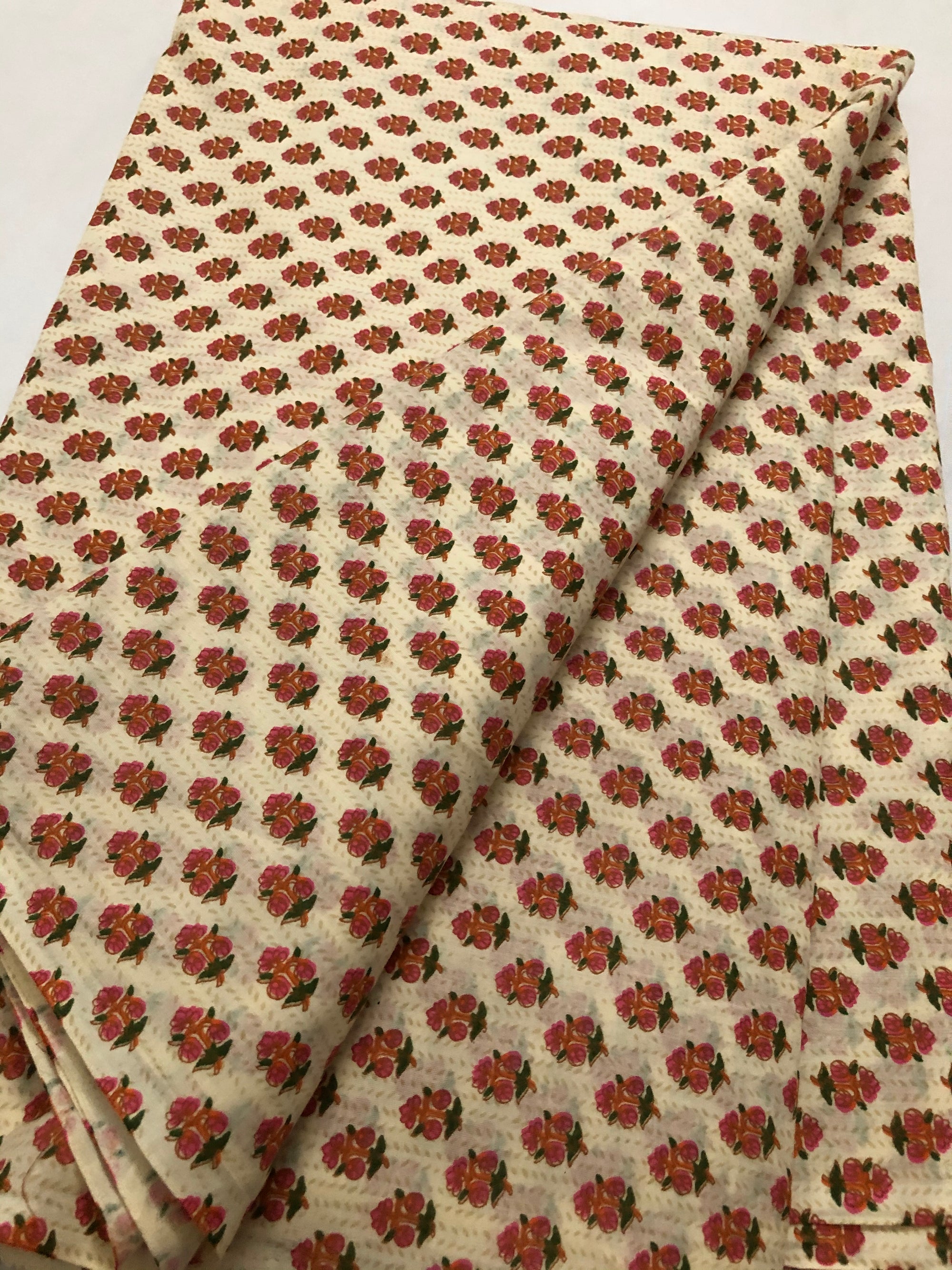 Printed cotton fabric