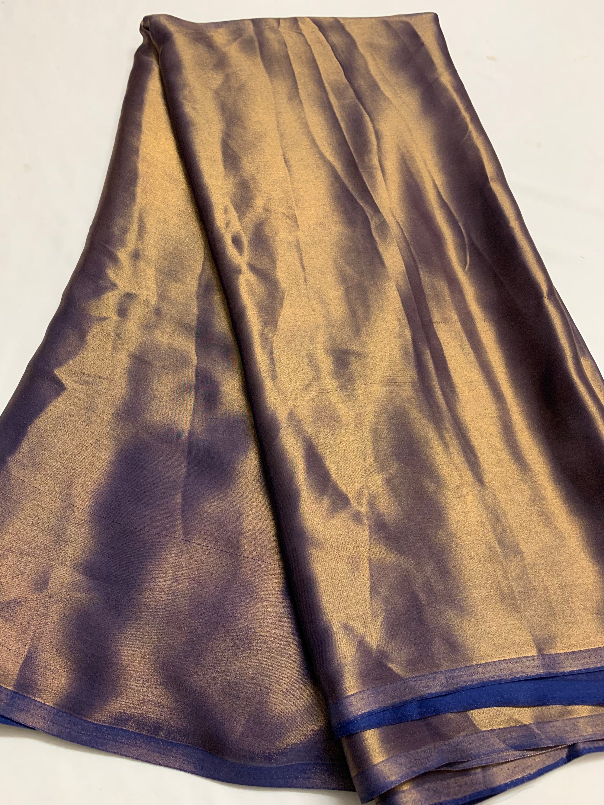 Foil georgette fabric