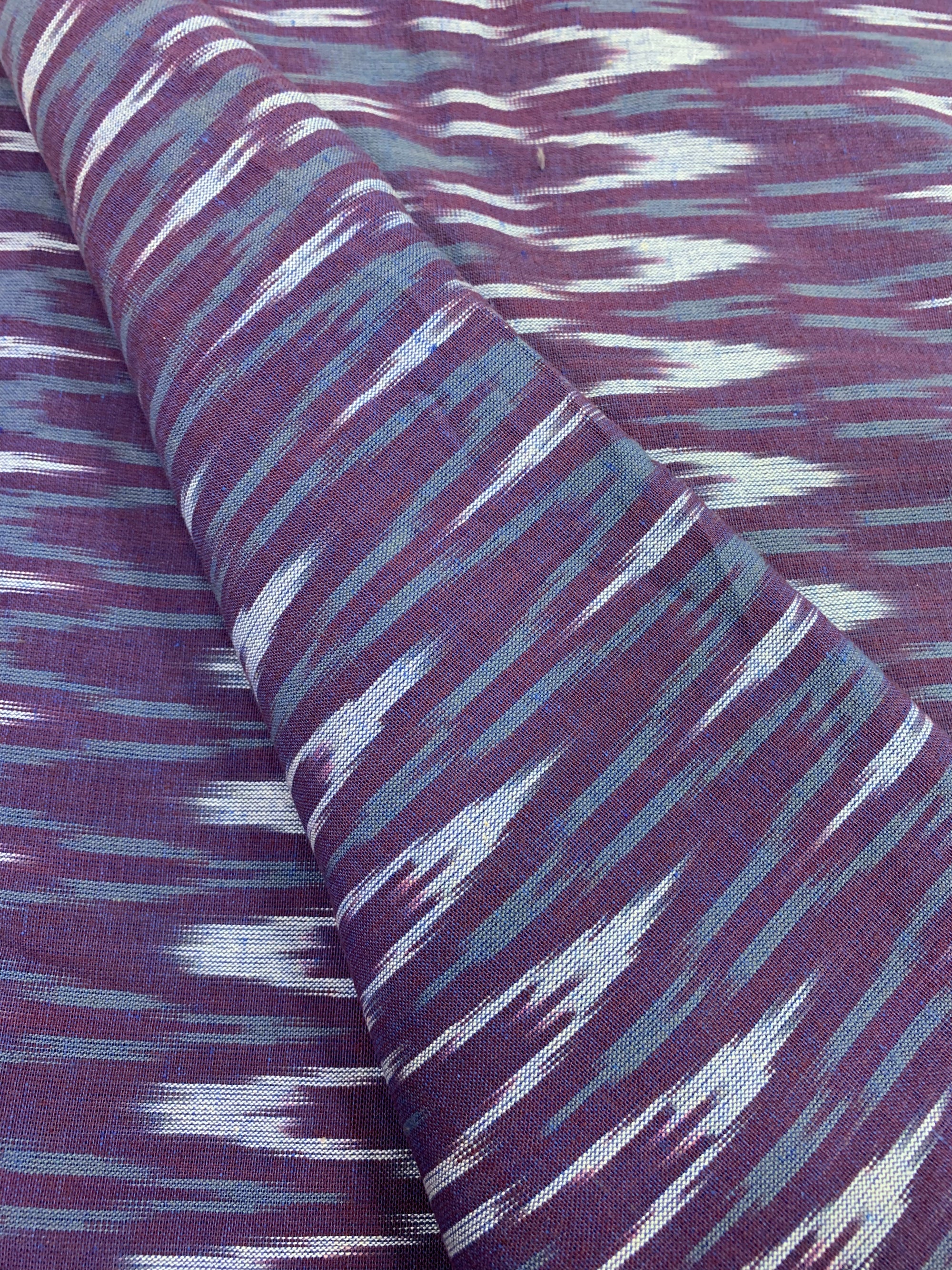 Handloom Ikat pure cotton fabric