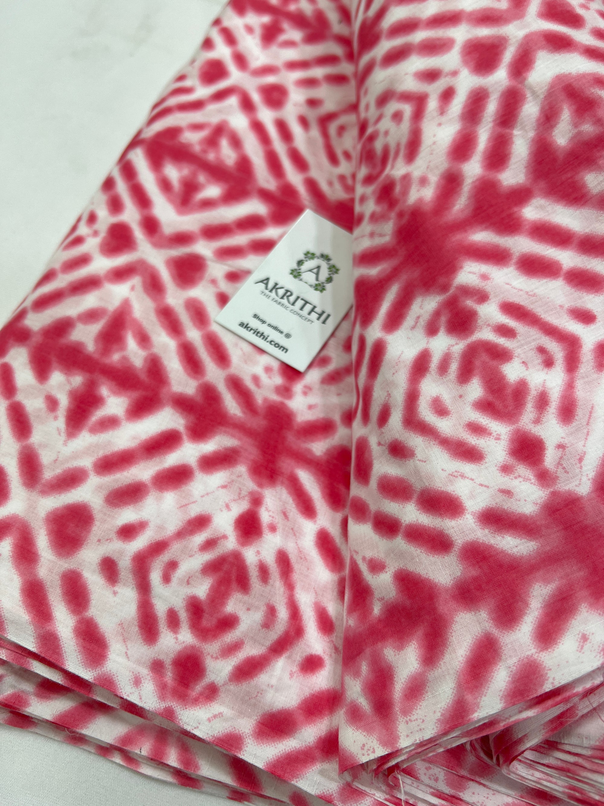 Printed pure cotton fabric