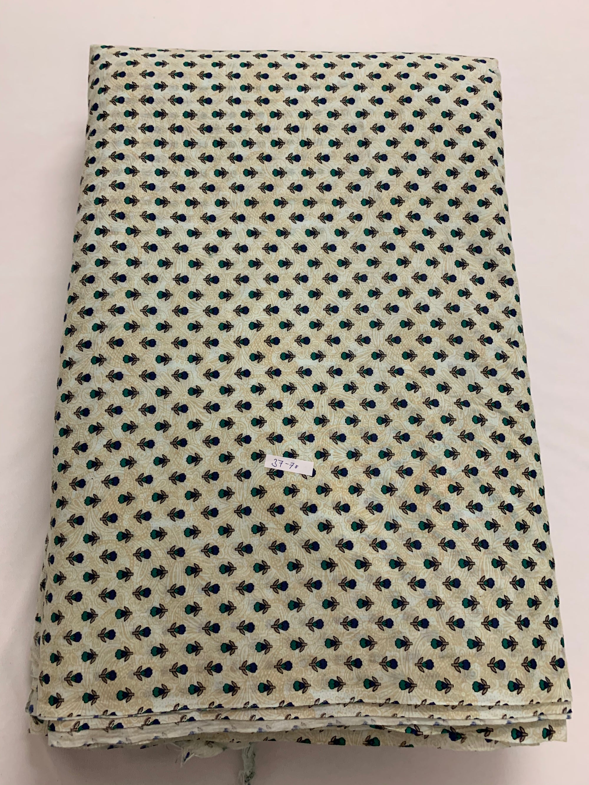 Printed cotton fabric