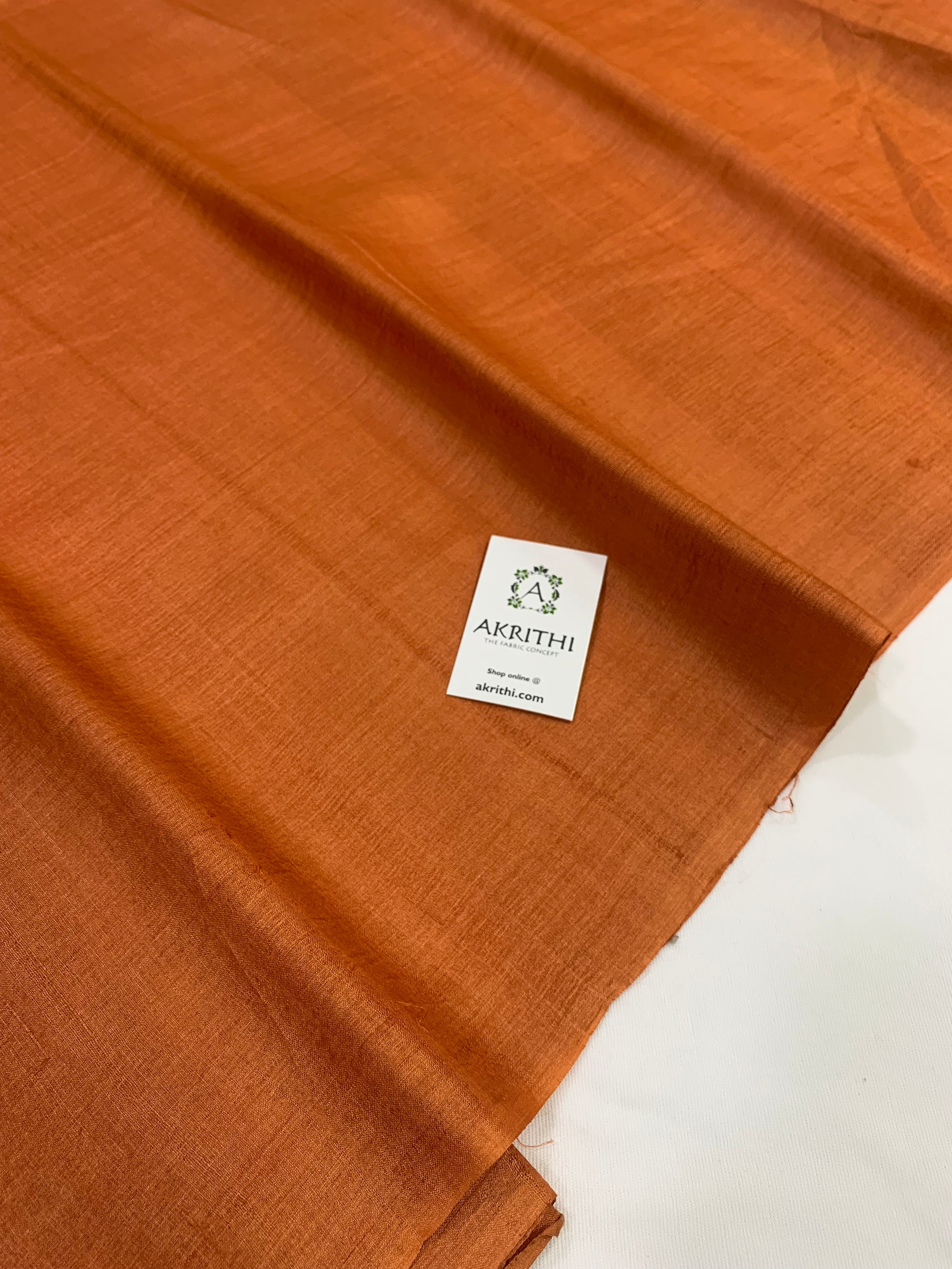 Pure Tussar silk fabric