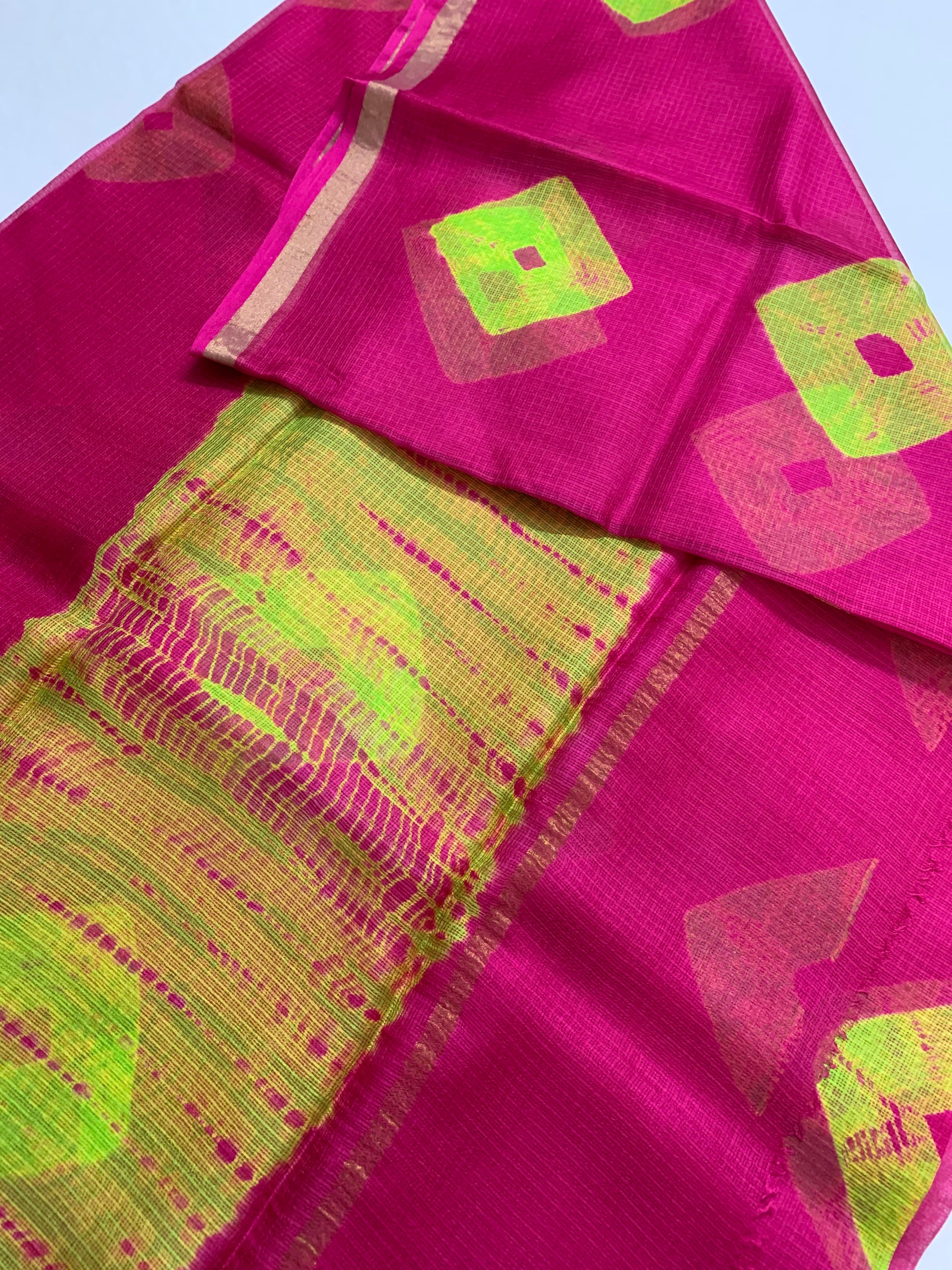 Bandhani pure kota silk saree