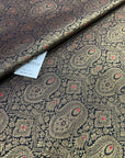 Handloom Banarasi brocade fabric with antique zari