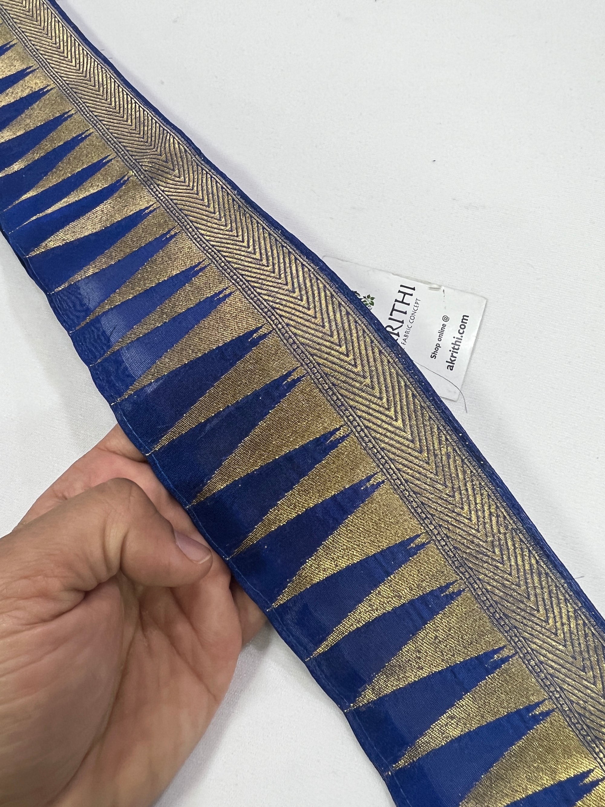 Handloom Banarasi lace 5 metres roll