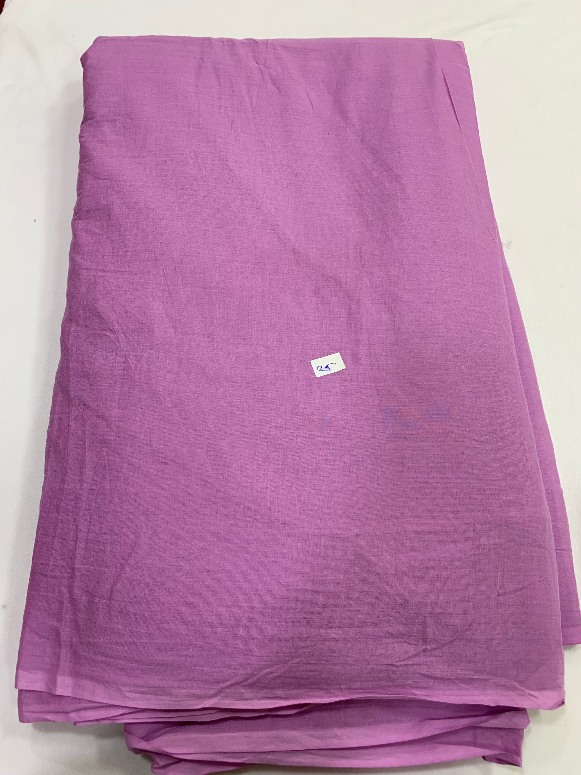 Plain pure mul cotton fabric