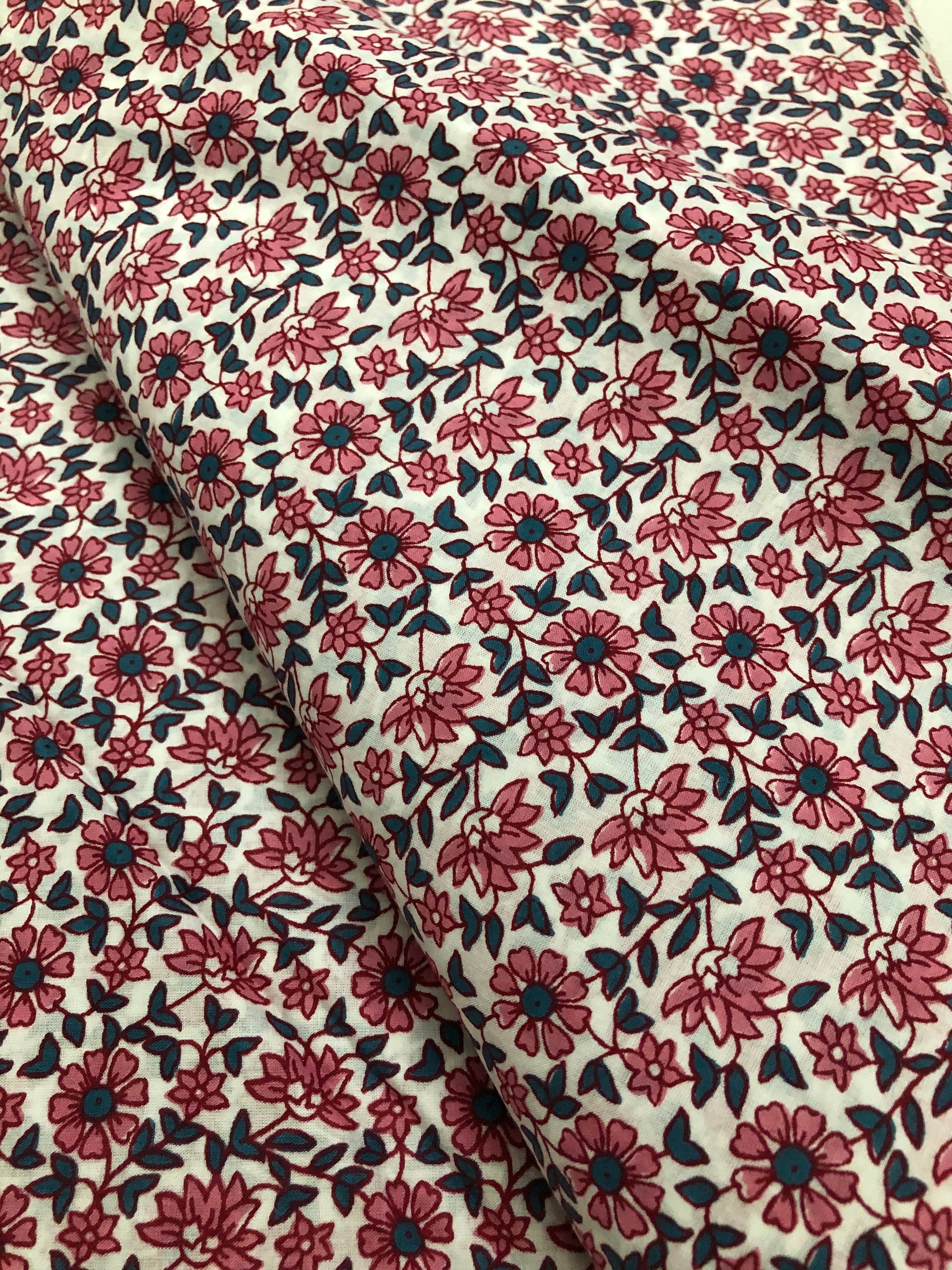 Printed cotton fabric