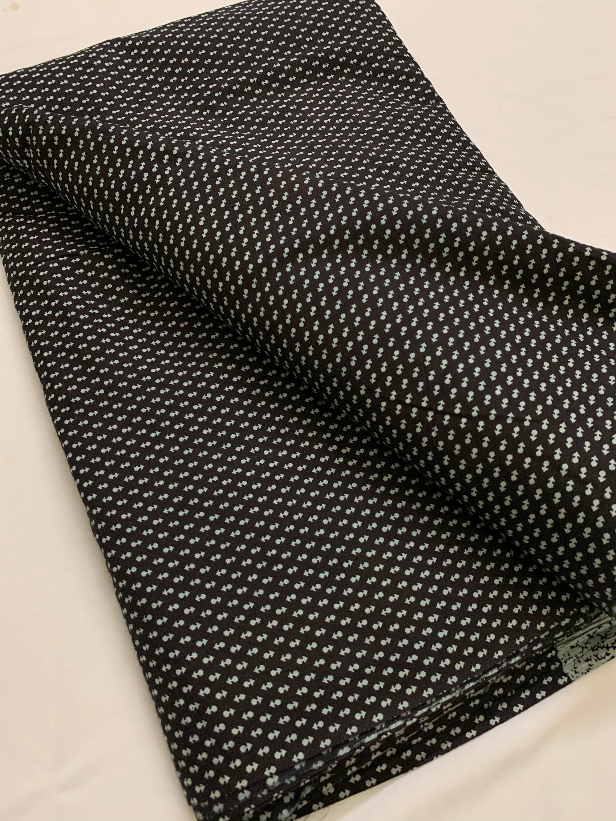 Printed pure cotton fabric