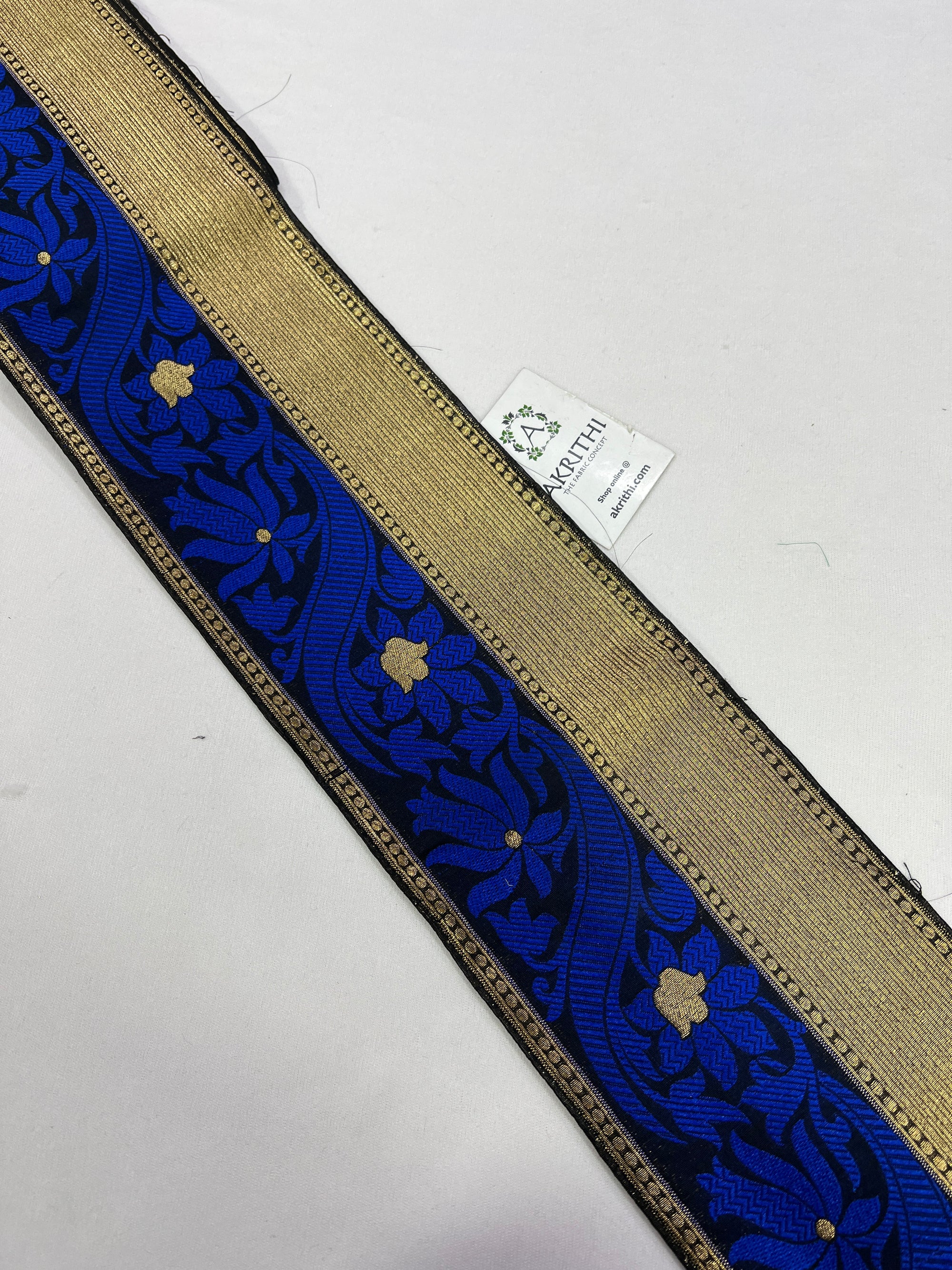 Handloom Banarasi lace 5 metres roll