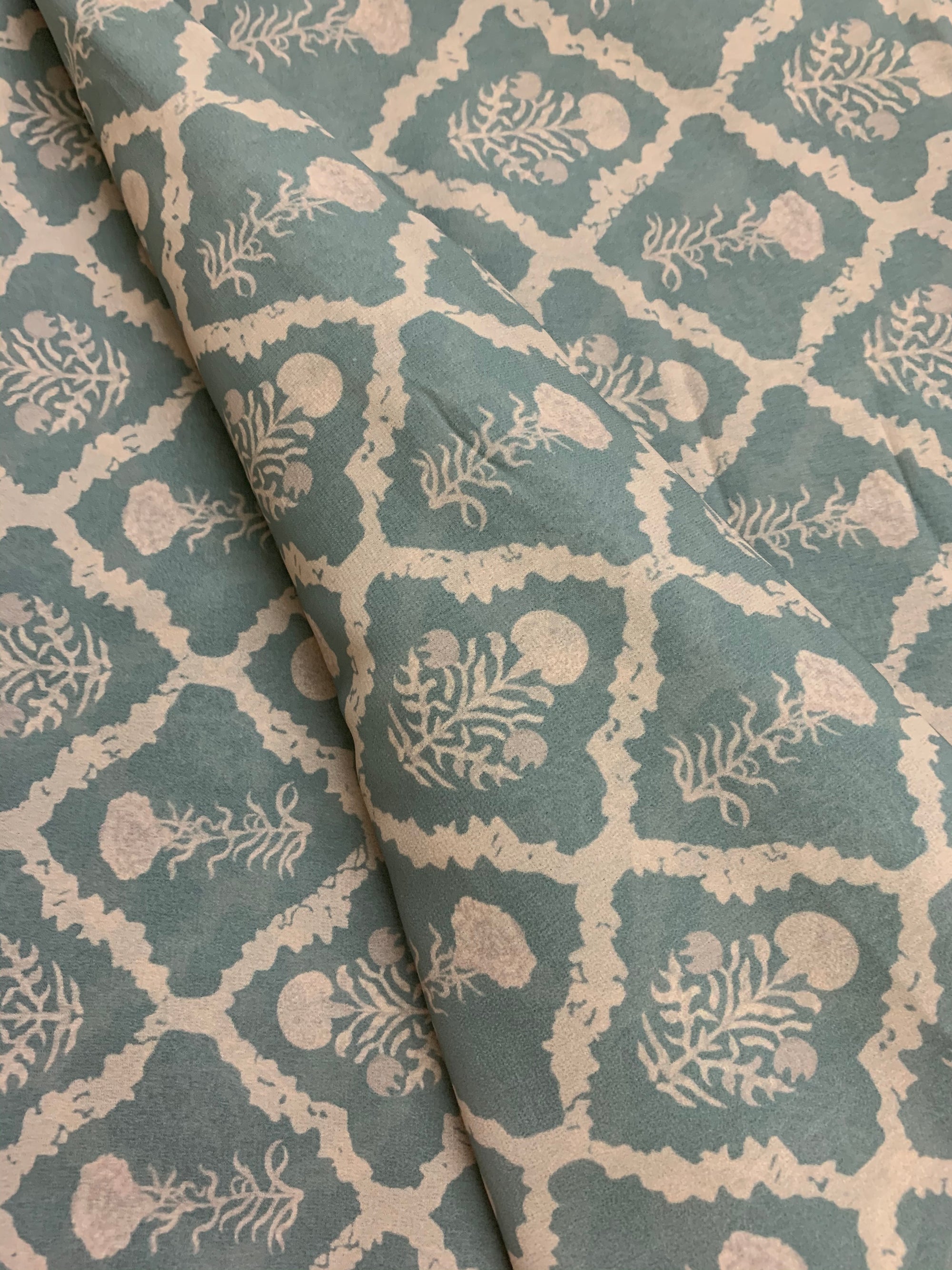 Digital floral Printed georgette fabric
