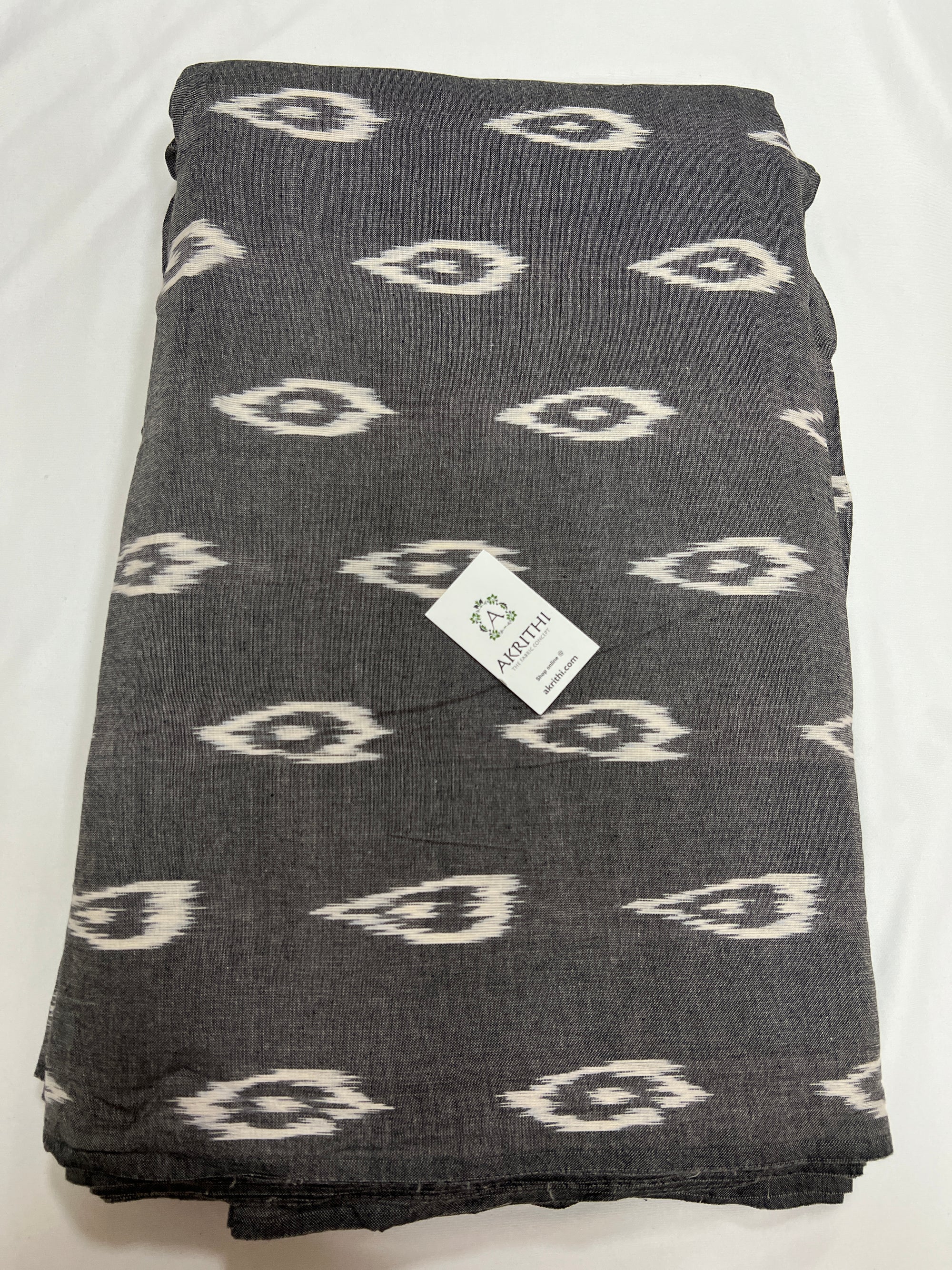 Handloom Ikat pure cotton fabric