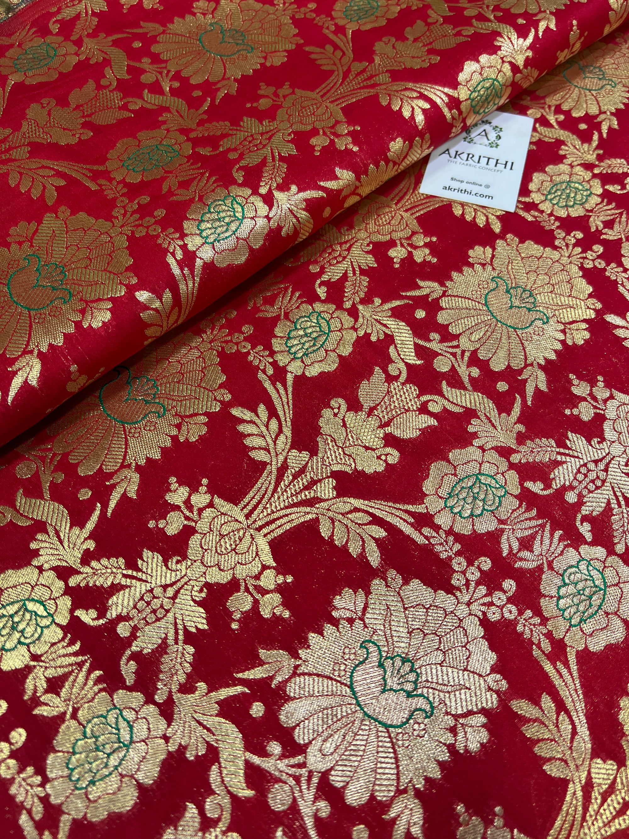 Banarasi brocade fabric