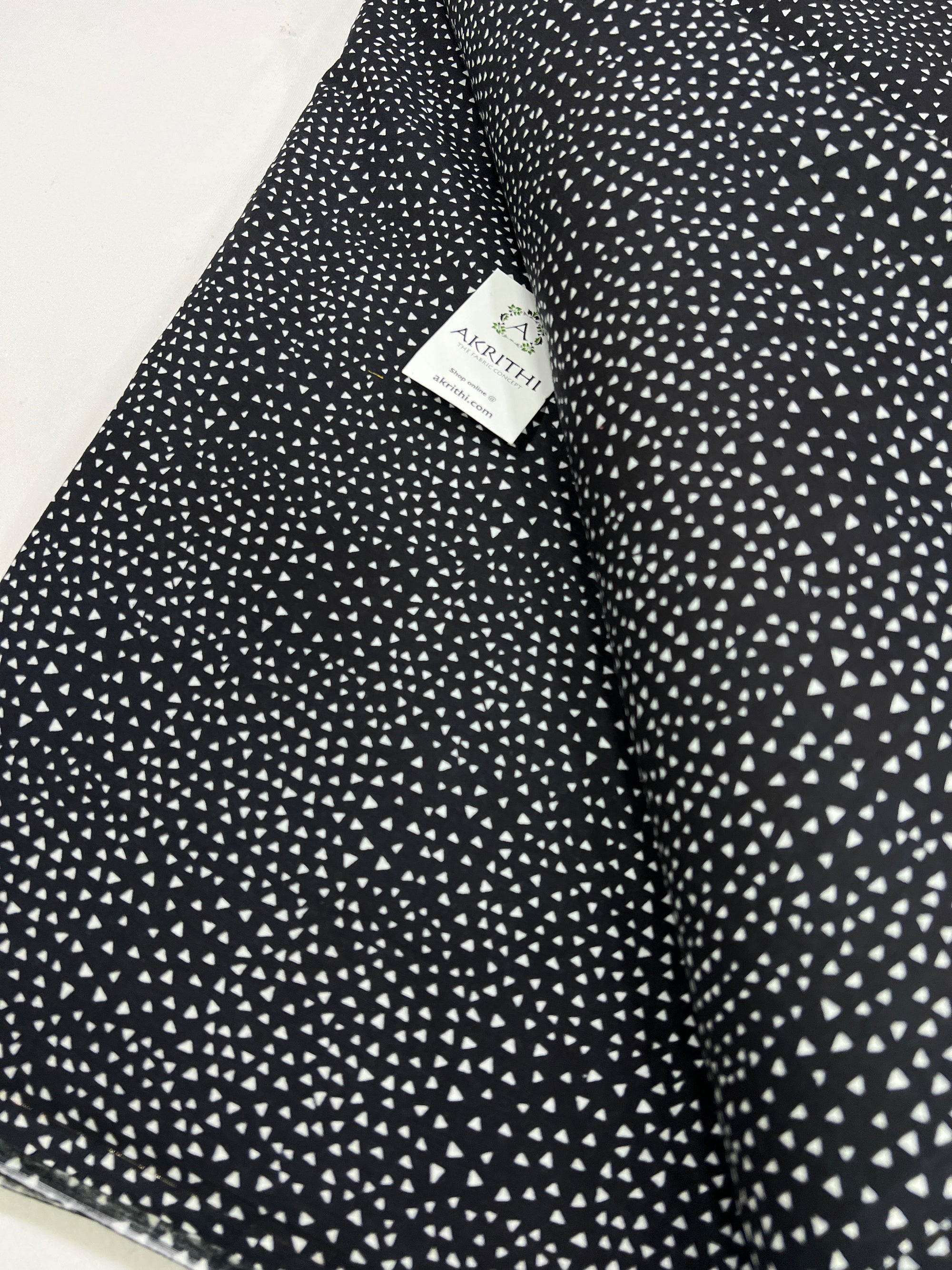 Printed pure cotton fabric