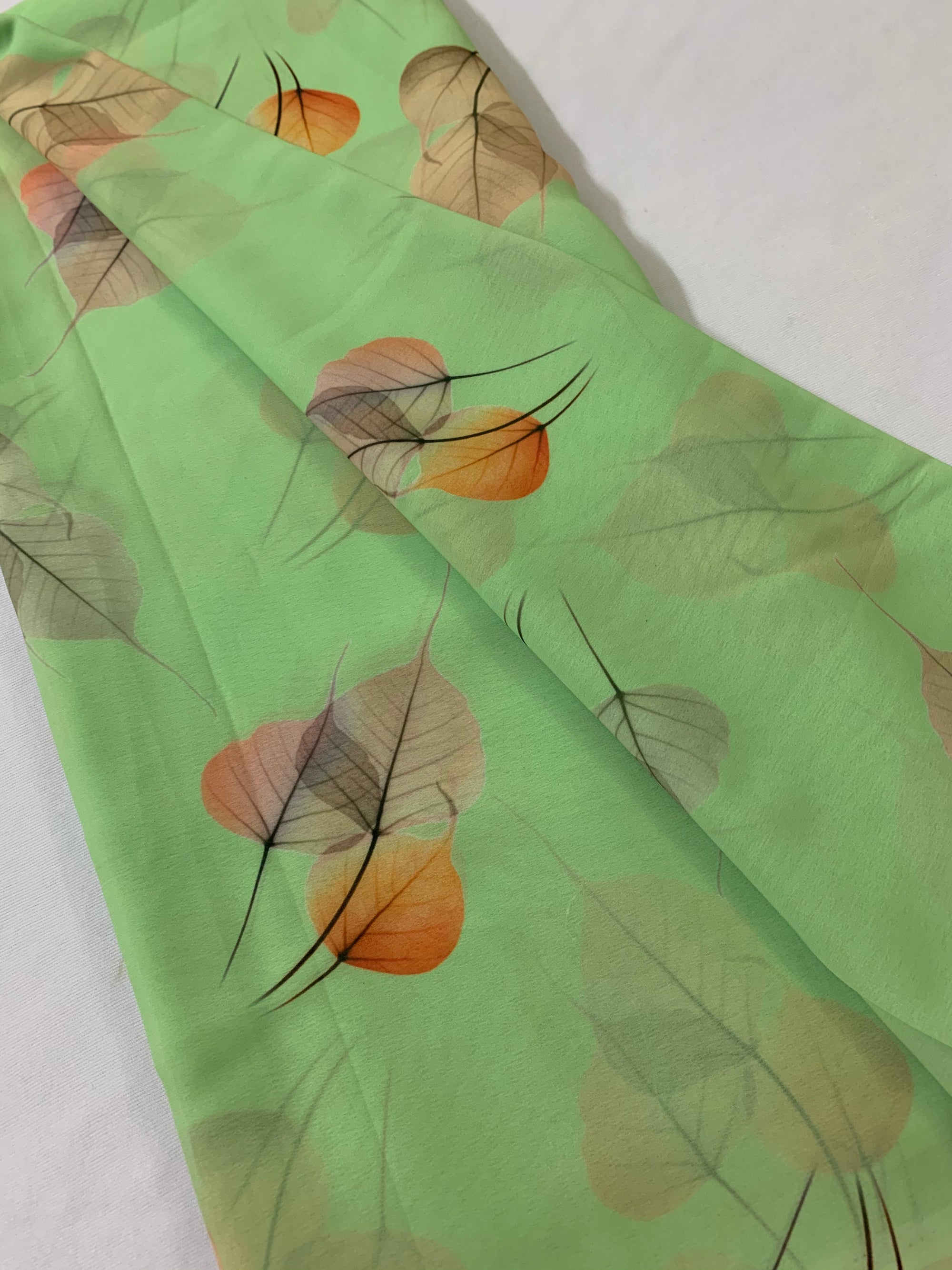 Digital floral Printed georgette fabric