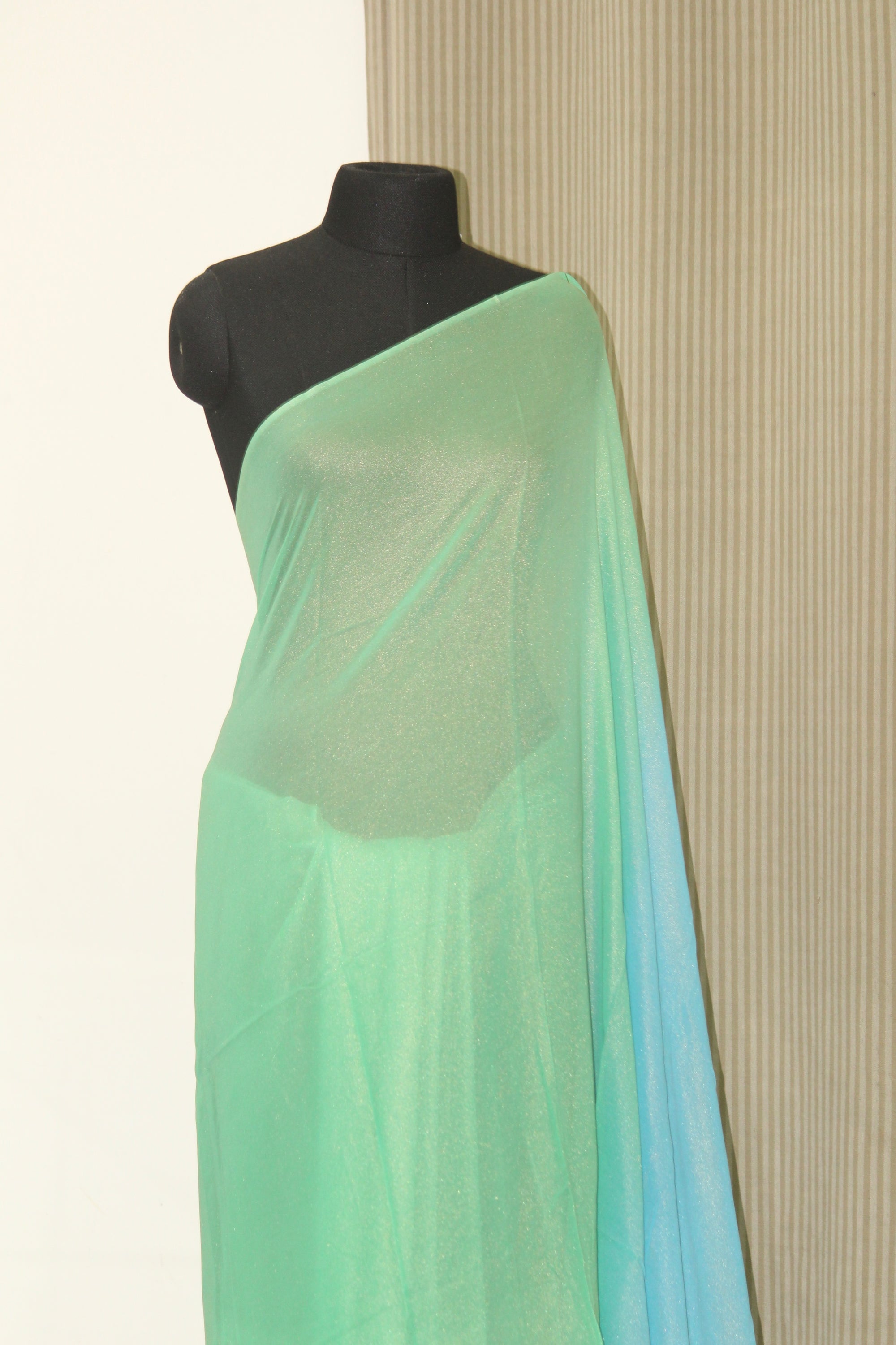 Shimmer georgette saree