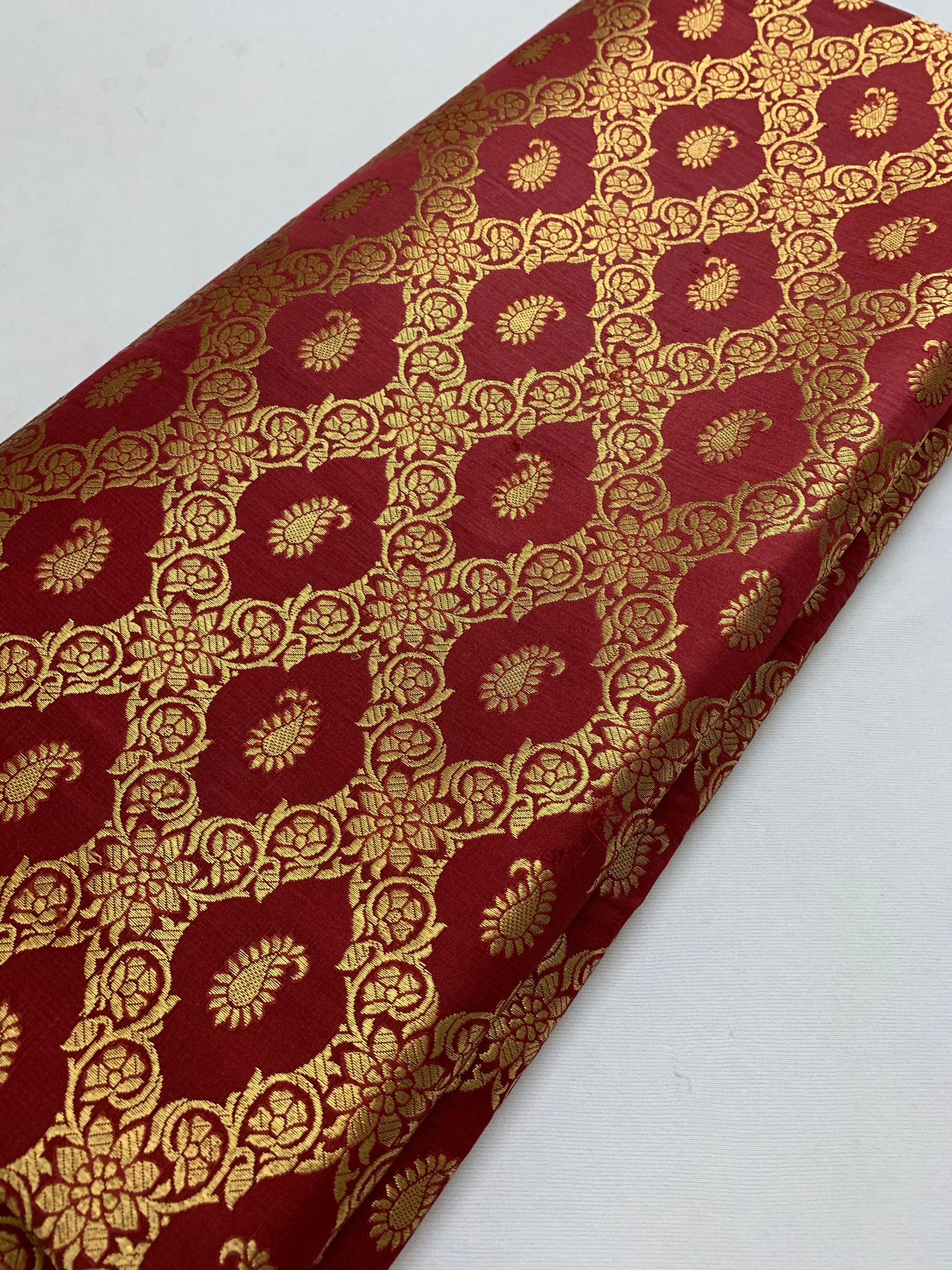 Banarasi brocade fabric