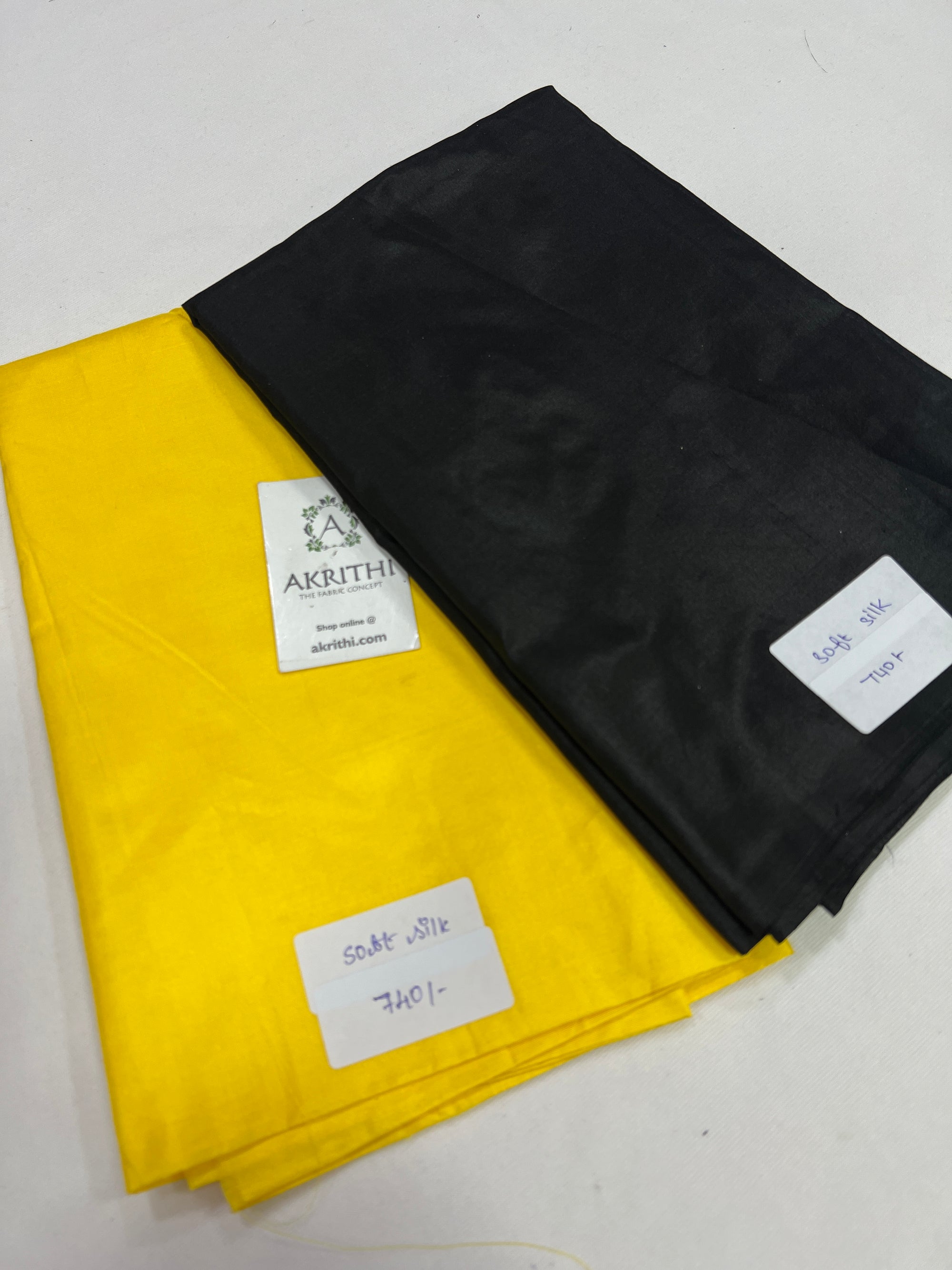 Pure silk kurta (pack of two)