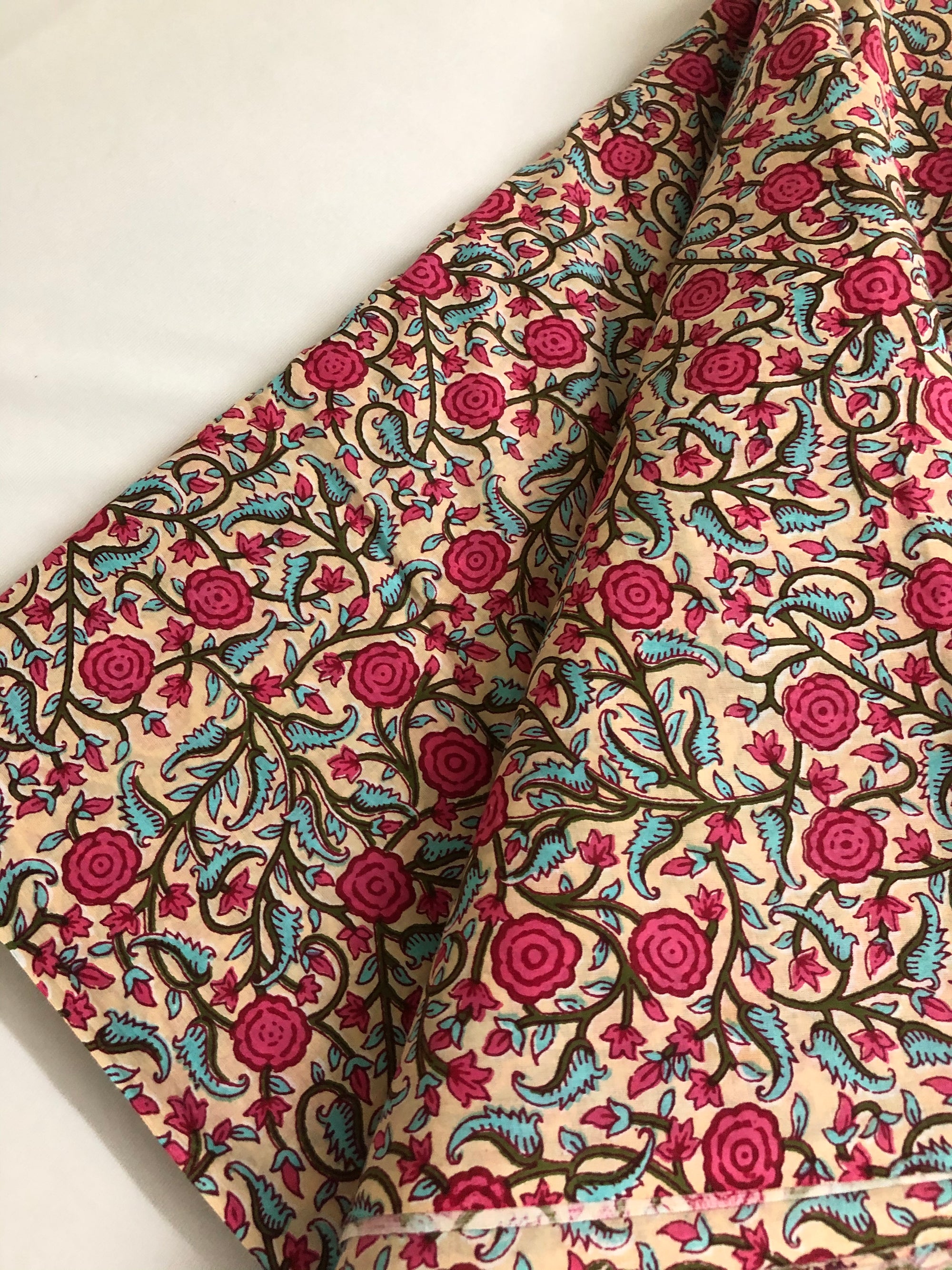 Printed cotton fabric