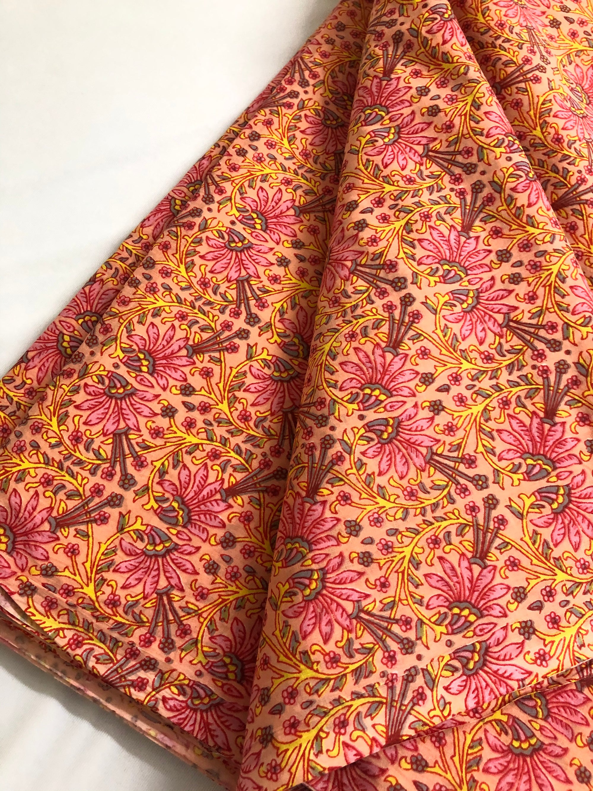 Printed cotton fabric
