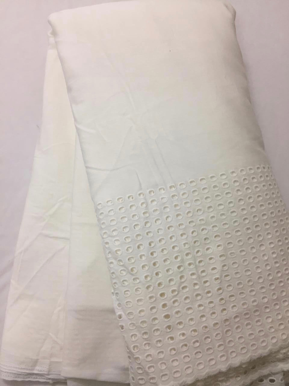 Chikankari hakoba cotton fabric