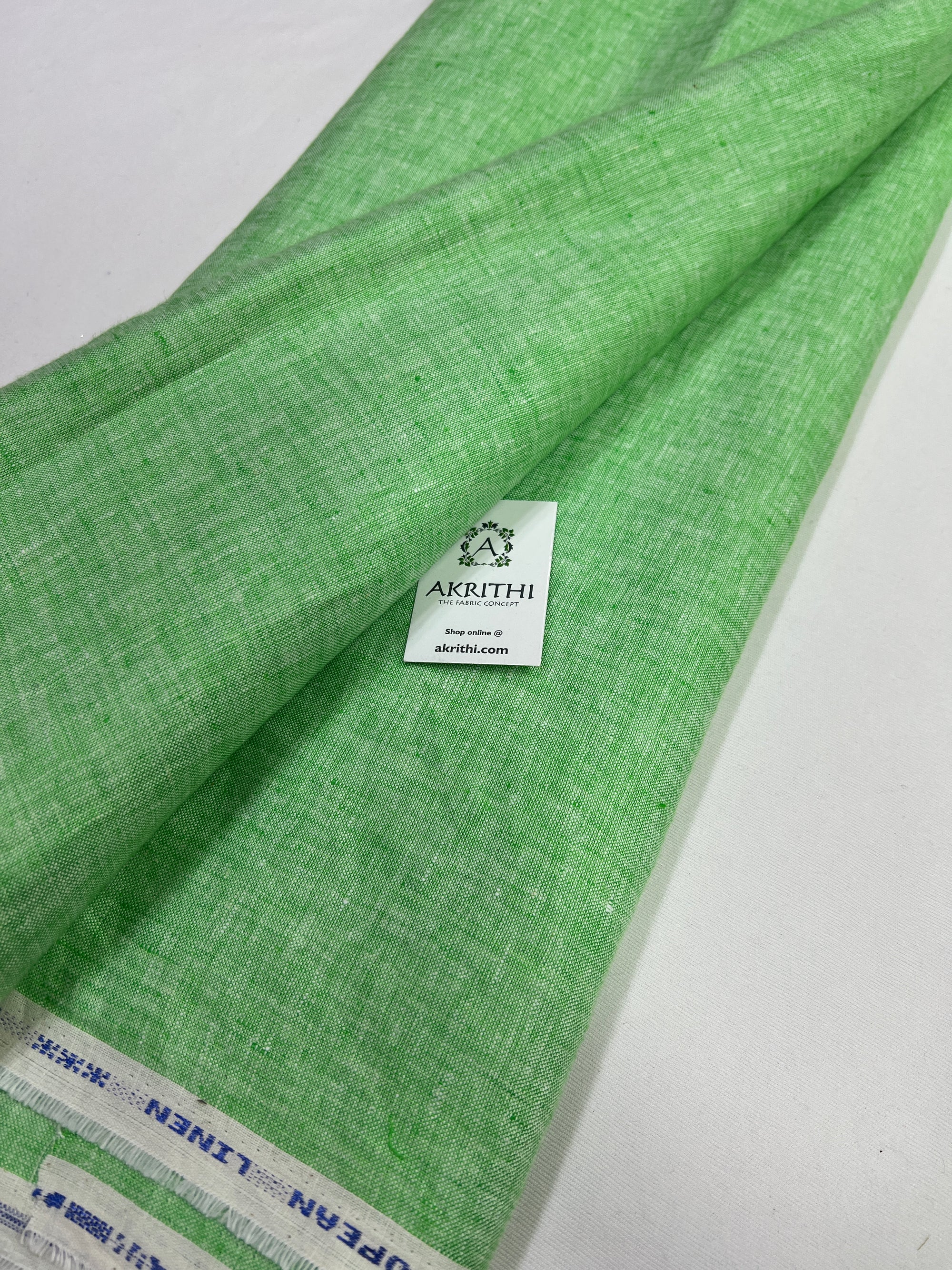 Pure linen fabric