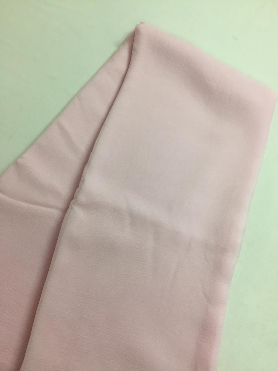 Pure silk platinum chiffon fabric