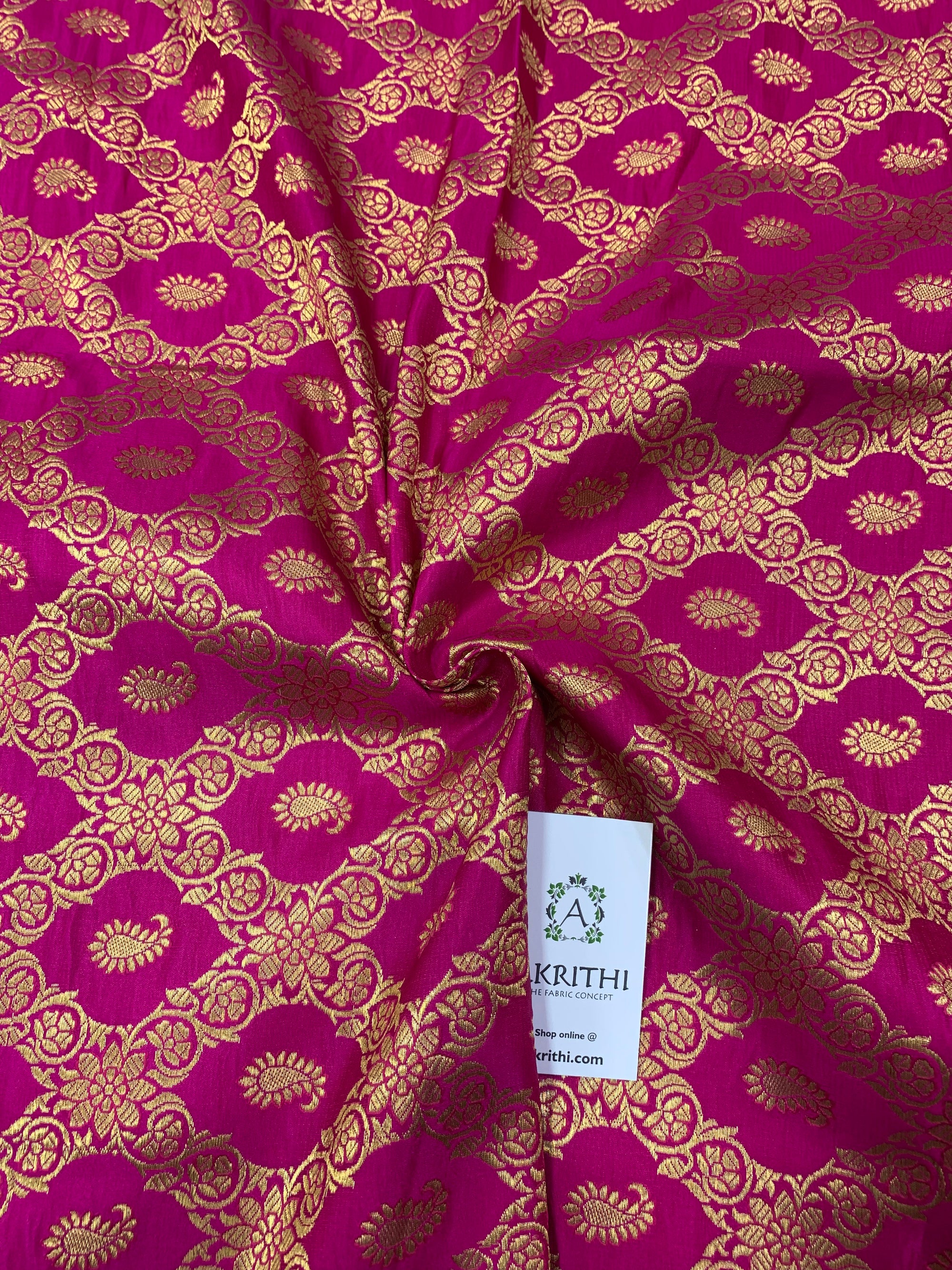 Banarasi brocade fabric