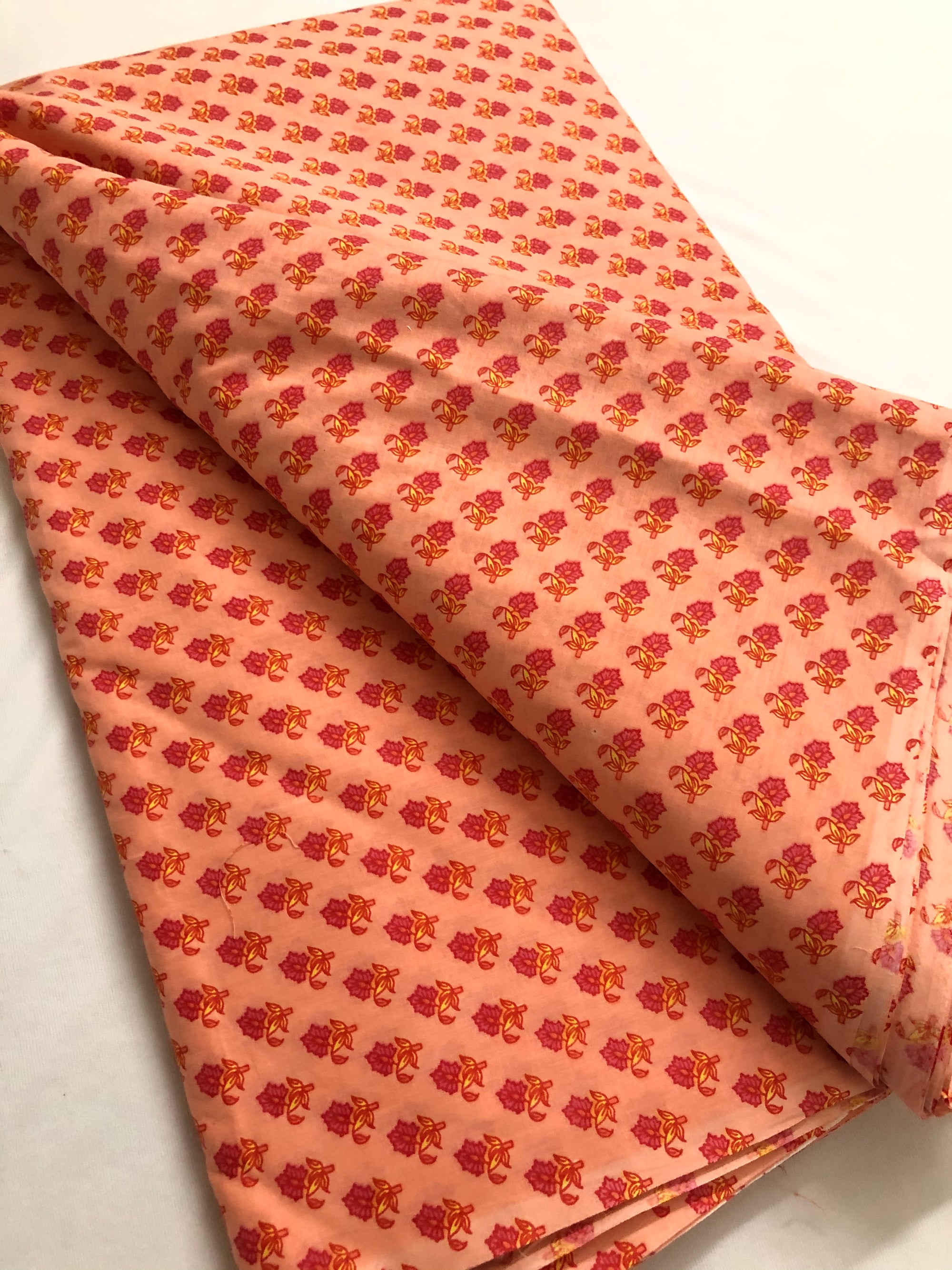 Printed cotton fabric