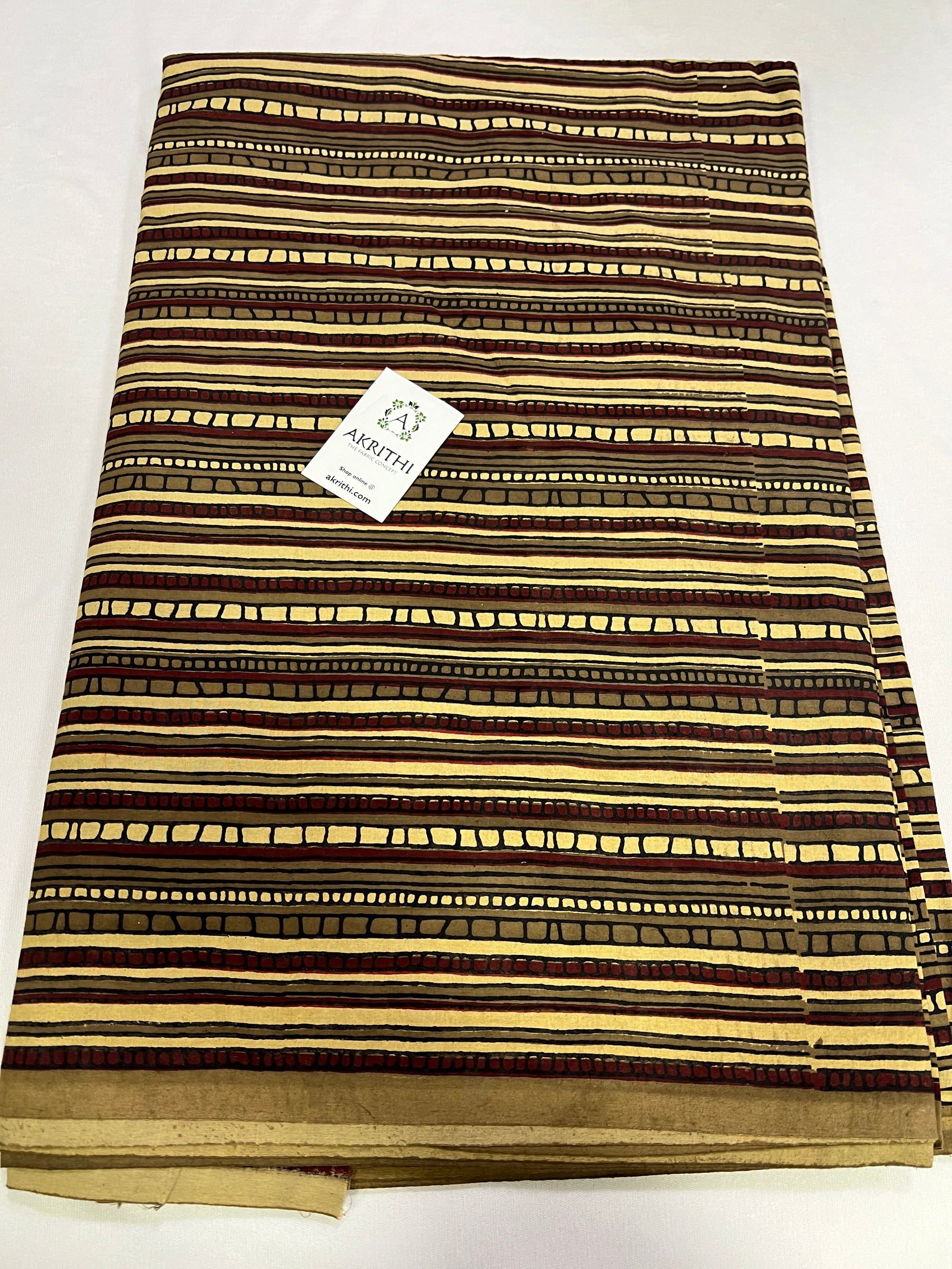 Printed pure cotton fabric